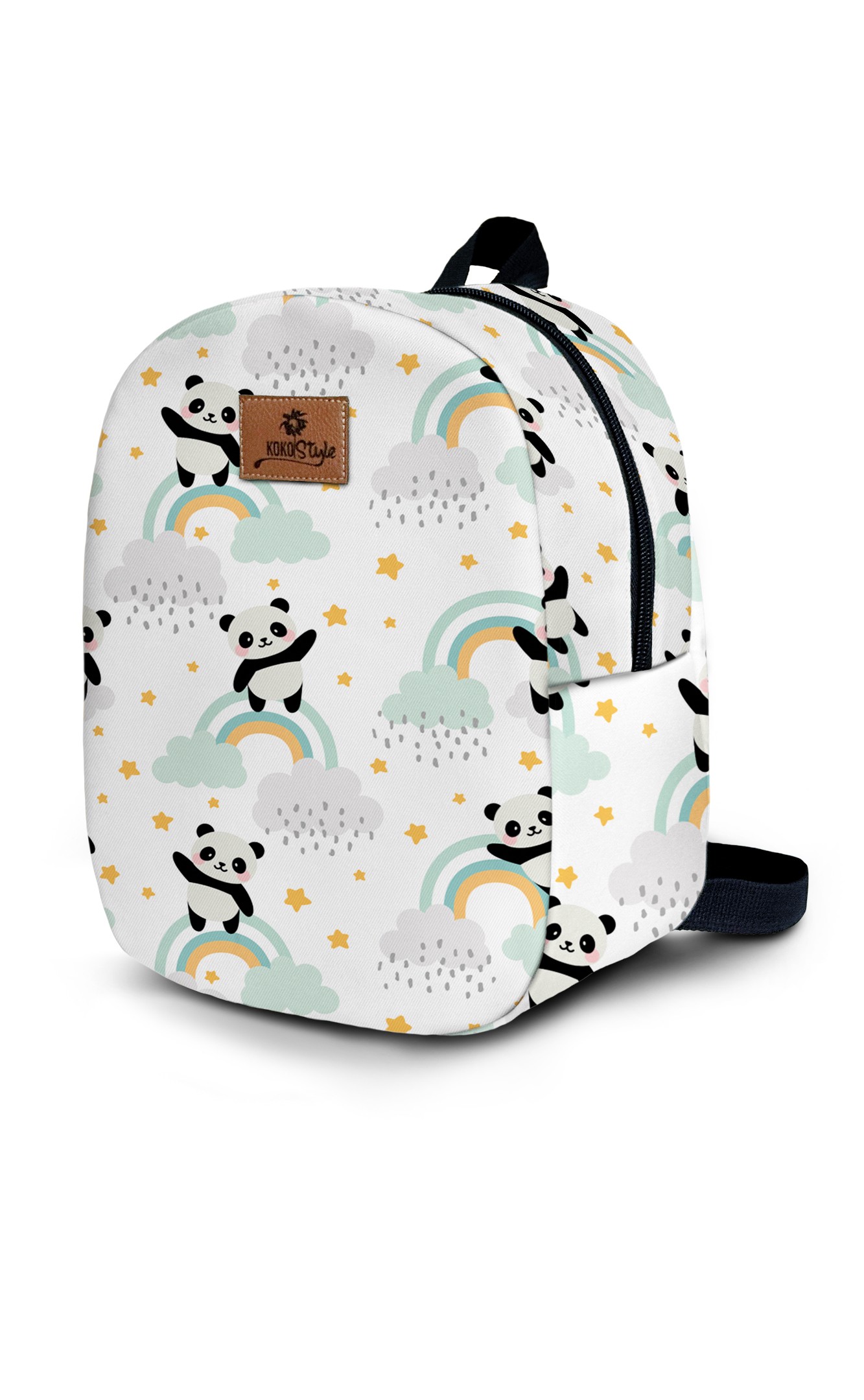 Panda Desen Küçük Boy Kreş Çantası