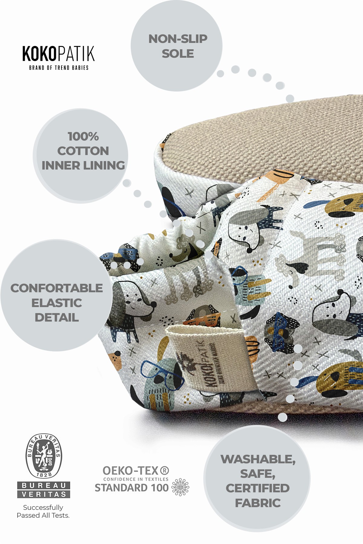 Make It Yours – Personalized Glasses Dog Booties for Babies | Non-Slip, Organic Cotton, Home & Nursery Use  Artık çok sayıda başlık tamamlandı. Dilersen tüm kişiselleştirilmiş başlıkları içeren bir tabl