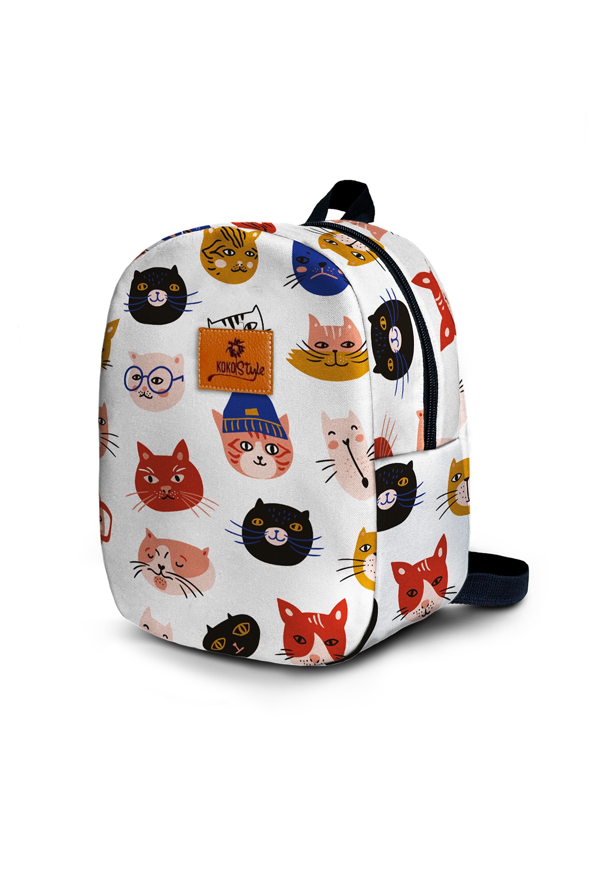  Cat Head Pattern Small Size Nursery Bag