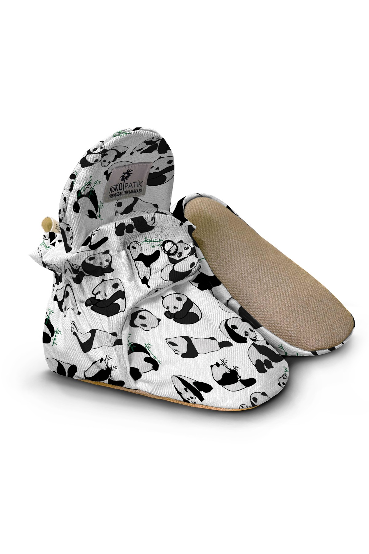 Crazy Panda Baby Booties – Fun & Playful Non-Slip Cotton Slippers for Toddlers