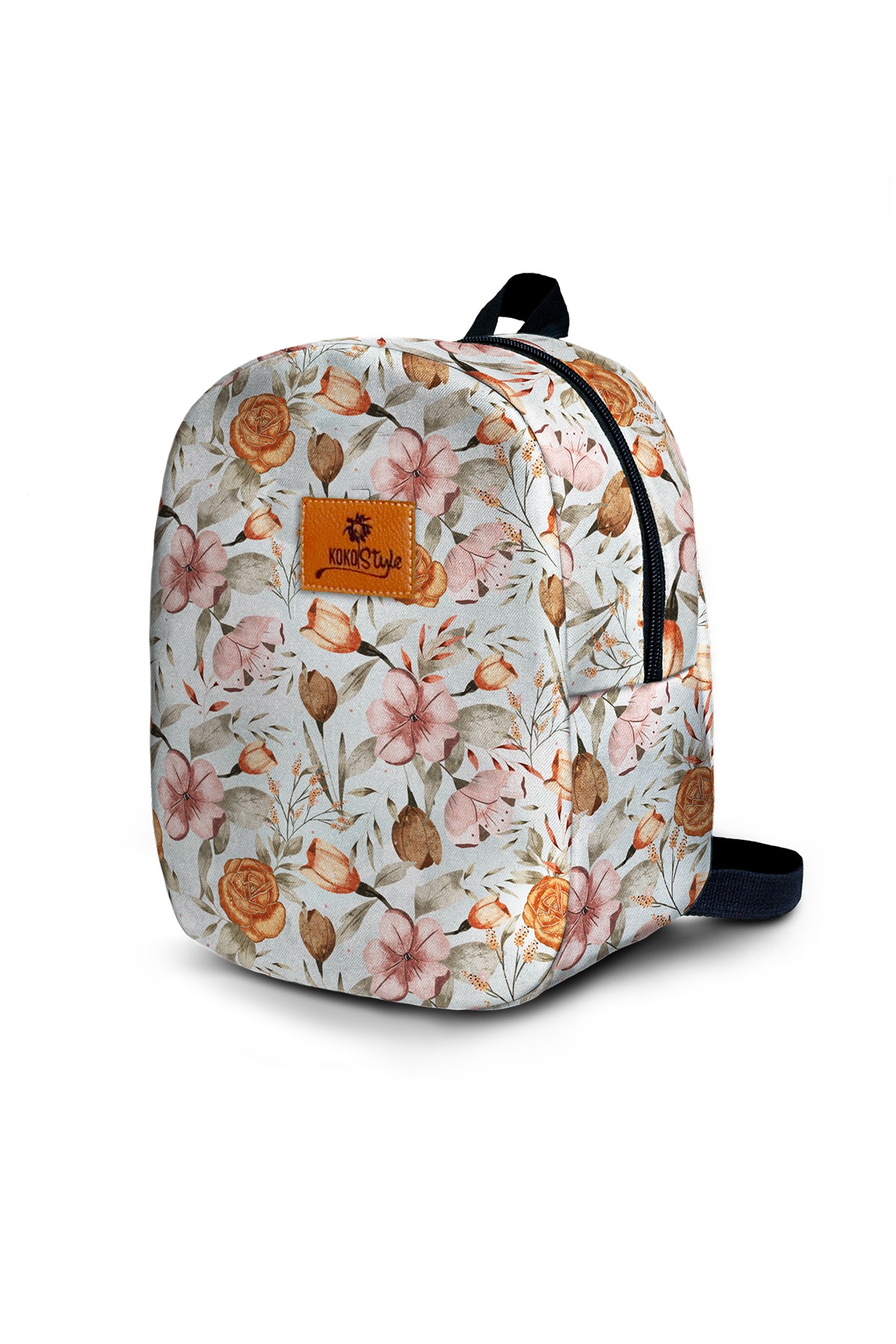 Bohemian Flowers Pattern Small Size Nursery Bag
