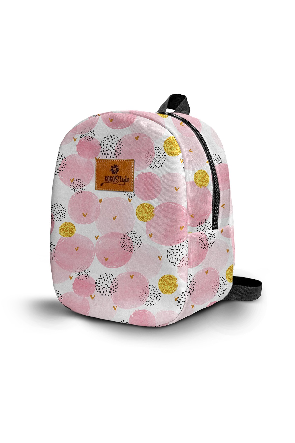 Pink Bubble Pattern Small Nursery Bag
