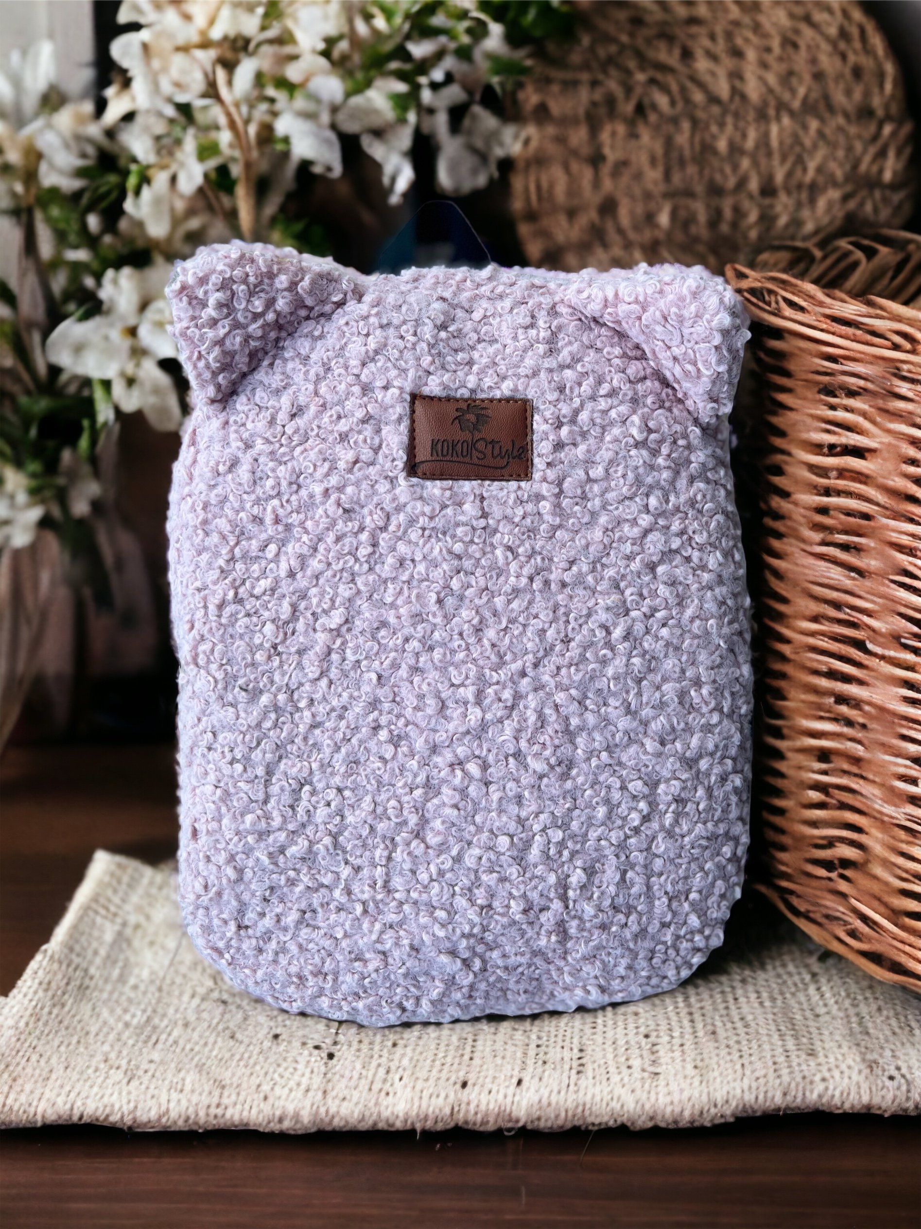 Pembe Teddy Orta Boy Kreş Çantası