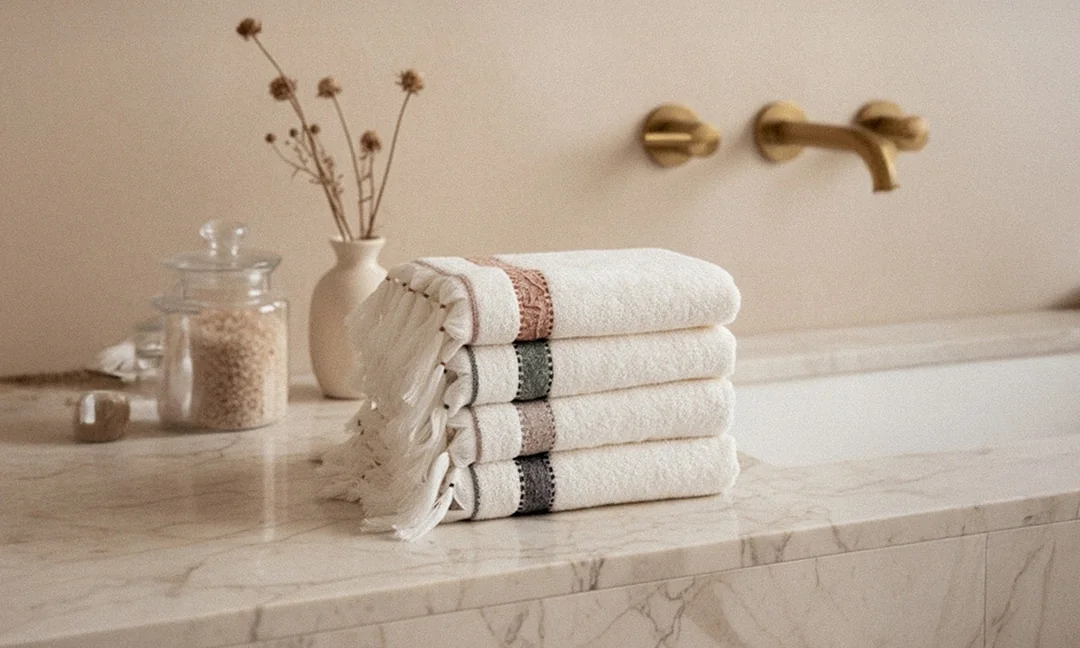 Galya 4'lü Yüz Havlusu Seti