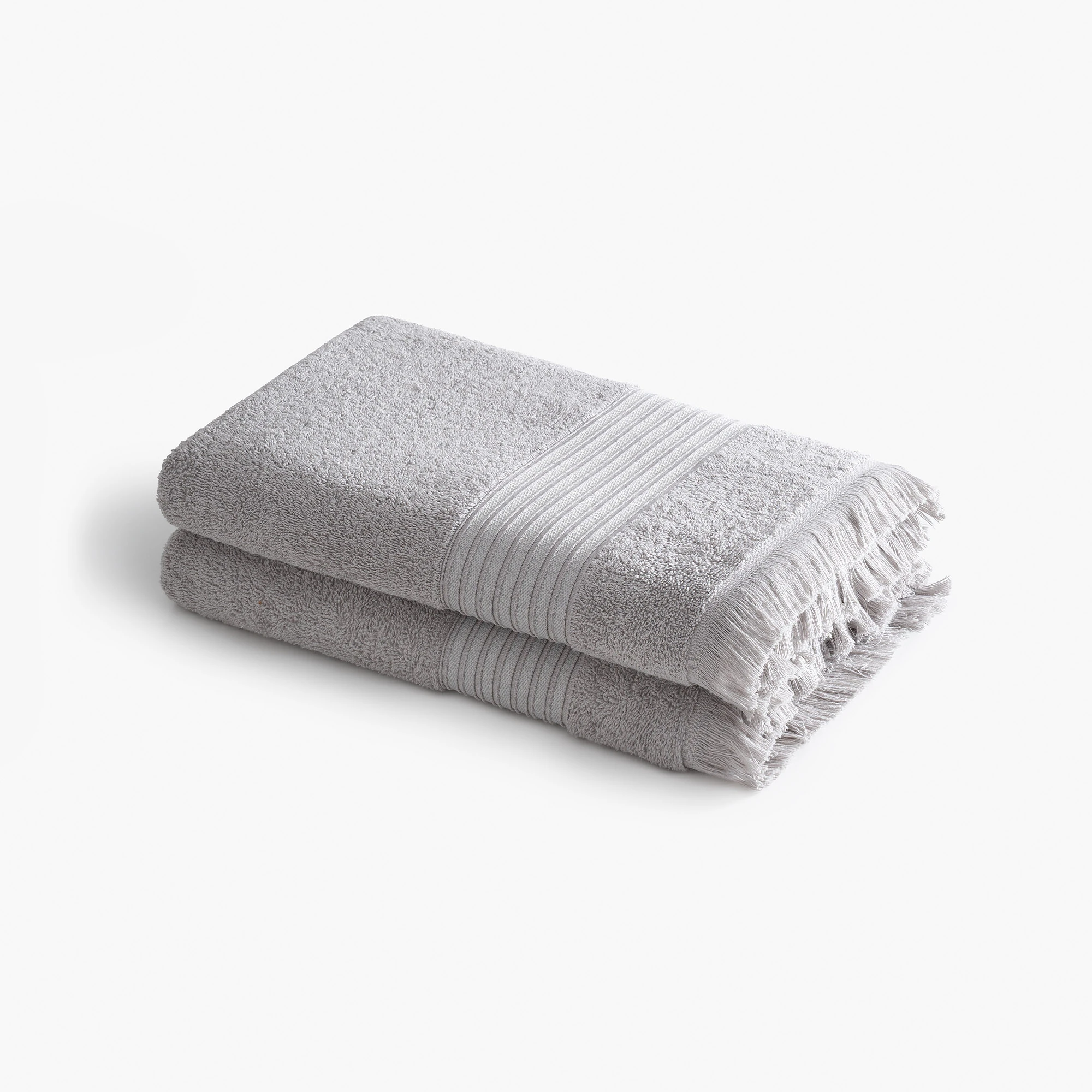 Aya 2'li Banyo Havlusu Gri