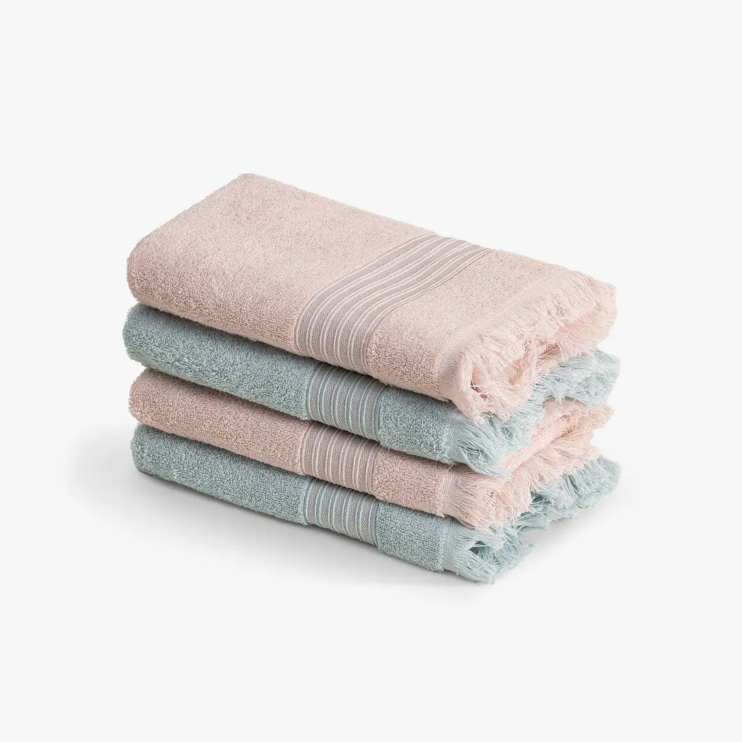 Aya 4'lü Yüz Havlu Seti