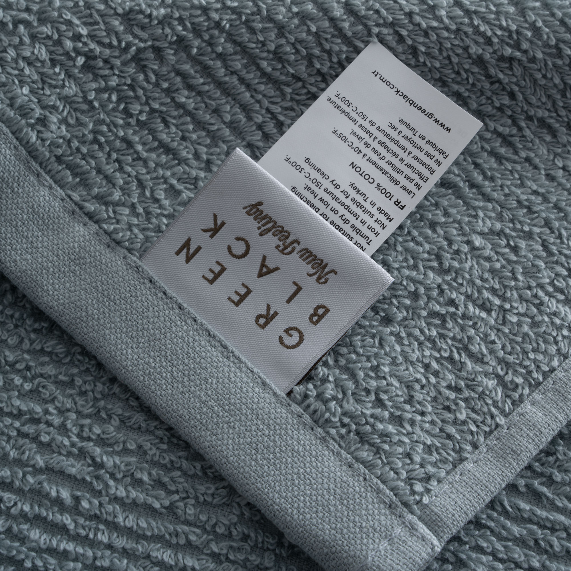 Tria Banyo Havlusu Jakarlı Mint