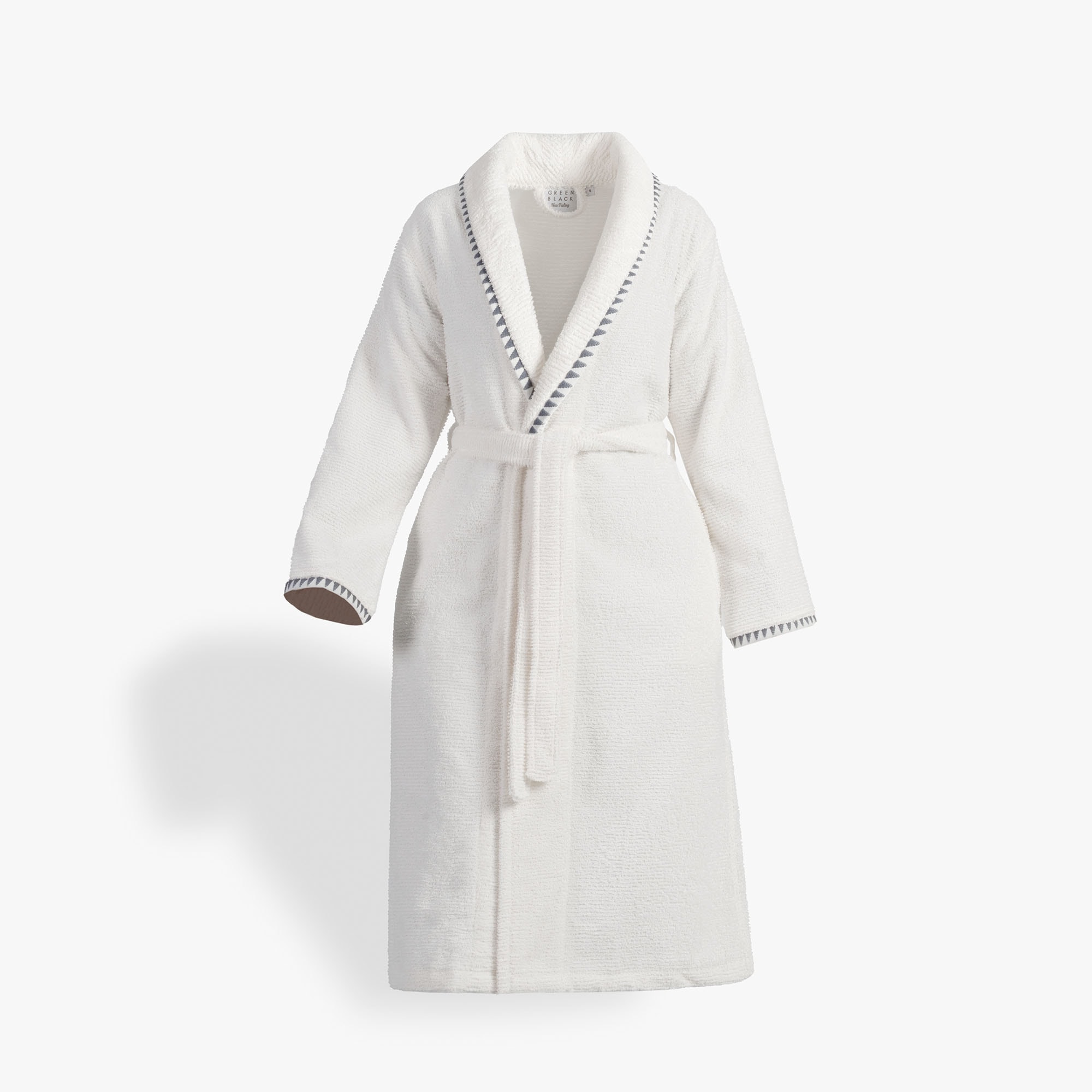 Tria Kadın Bornoz Krem-Lacivert