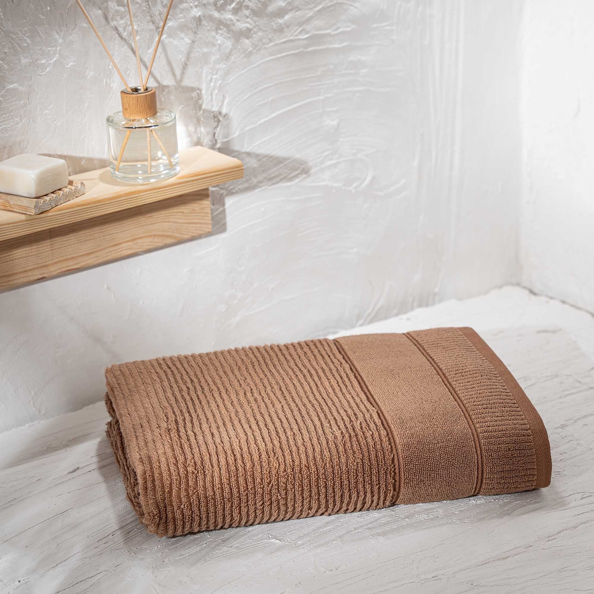 Eliza Banyo Havlusu Kahverengi