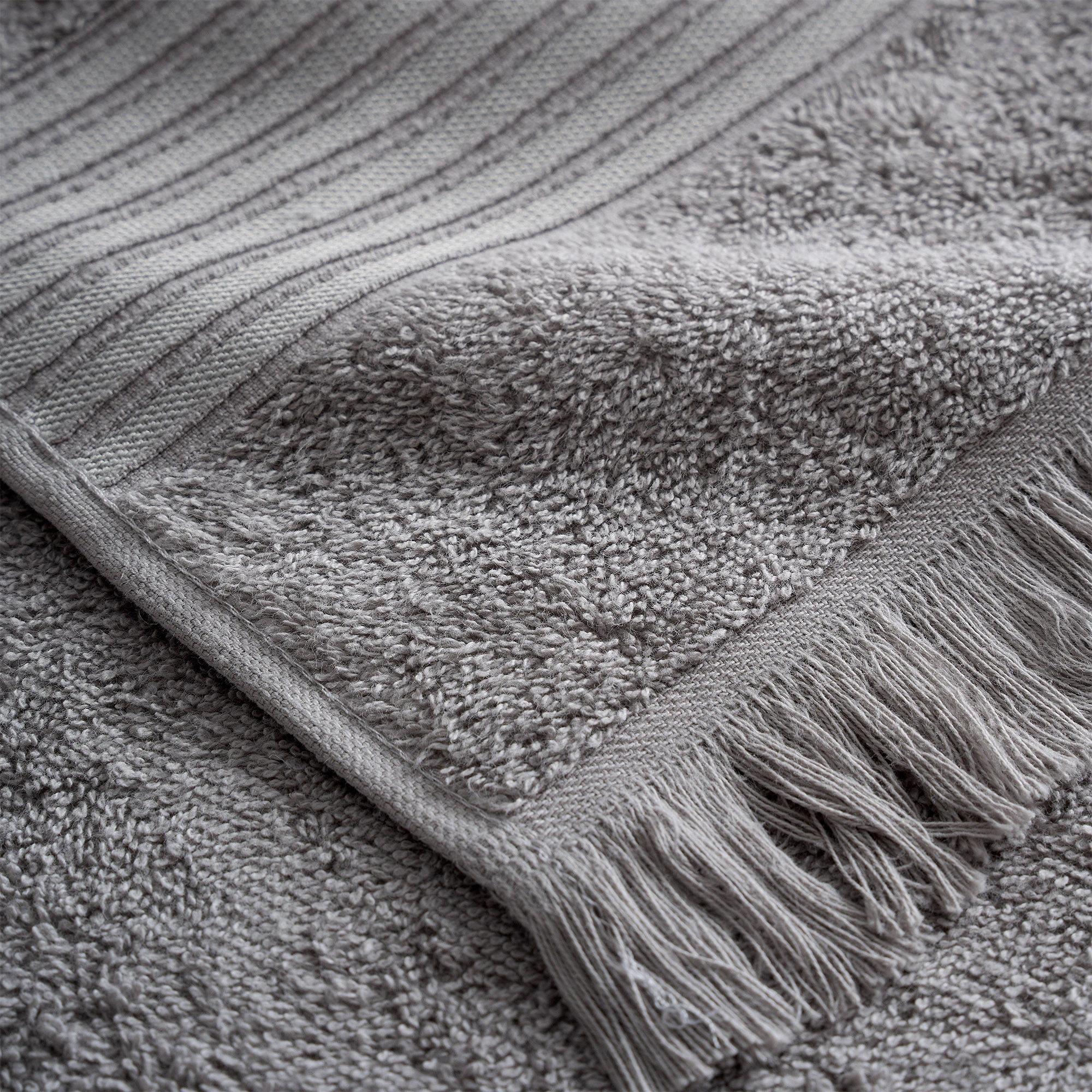 Aya 2'li Banyo Havlusu Gri