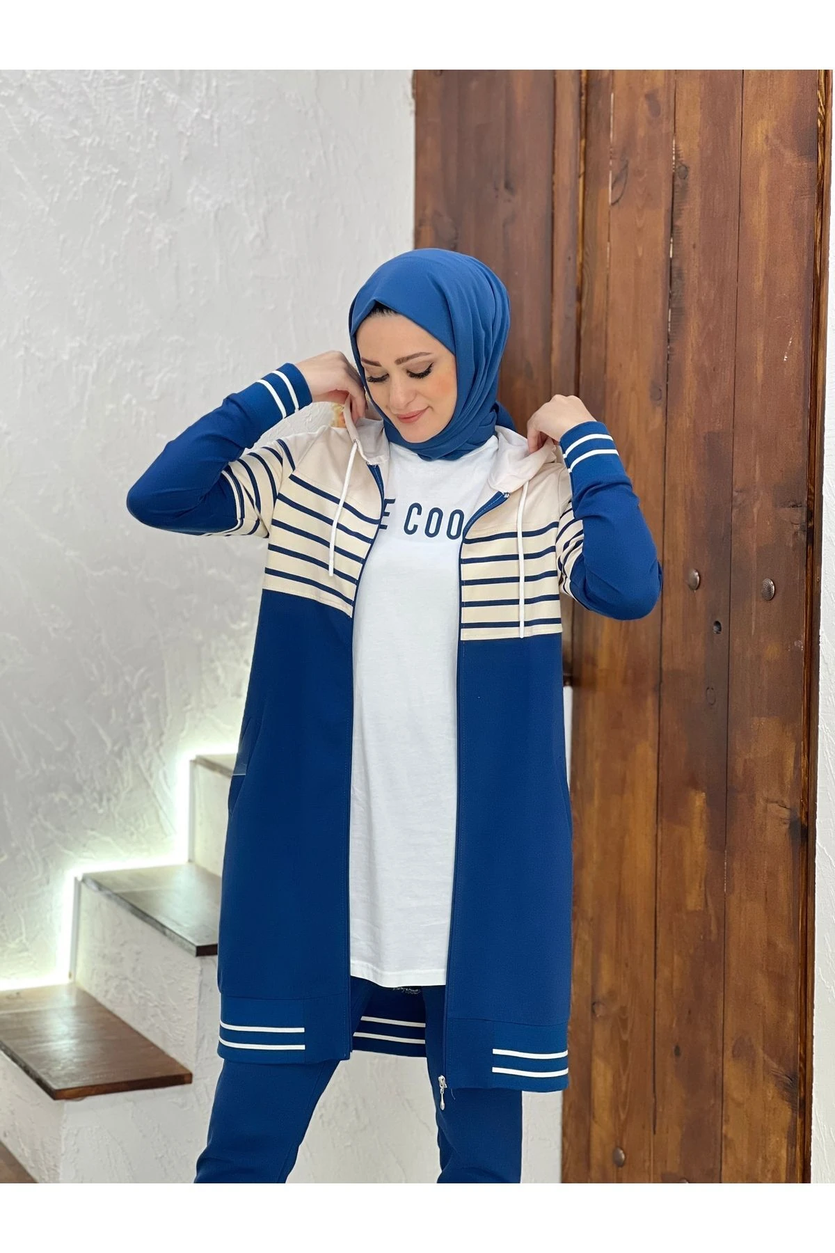 Camelya Yeni Sezon Üçlü Eşofman Takımı