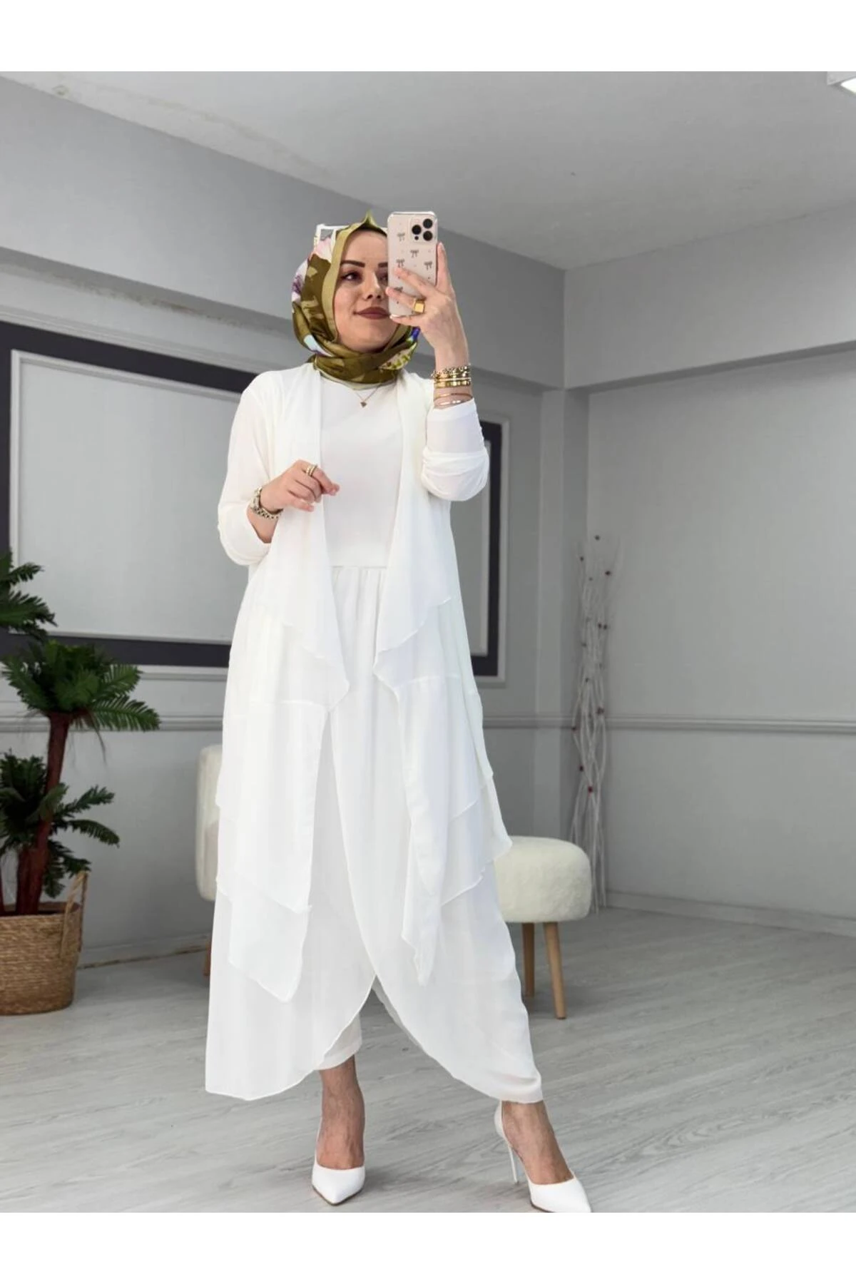 Şalvarlı Ala Takım