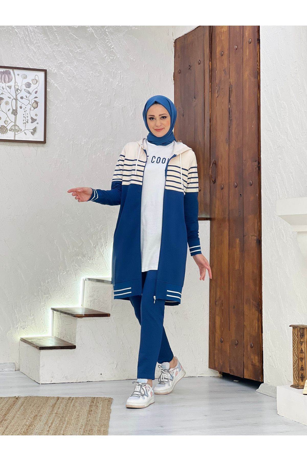 Camelya Yeni Sezon Üçlü Eşofman Takımı