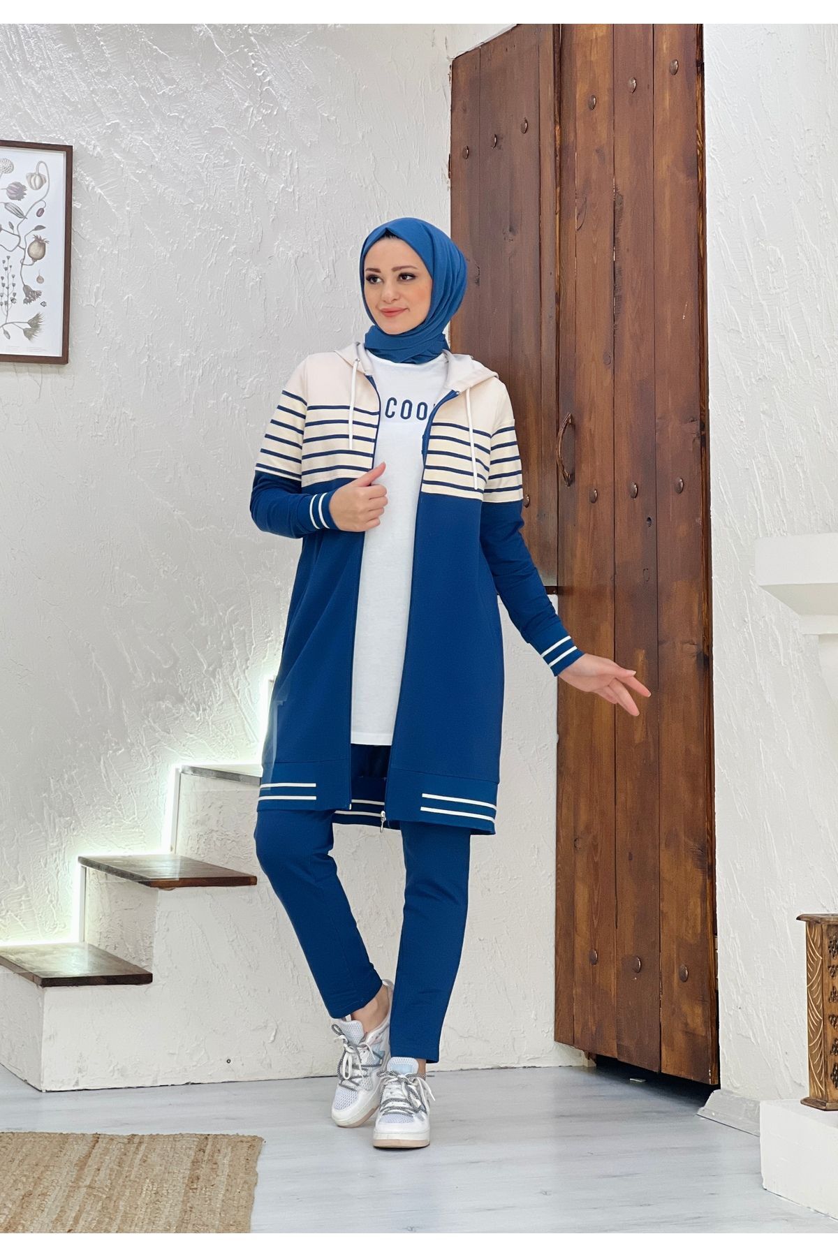 Camelya Yeni Sezon Üçlü Eşofman Takımı