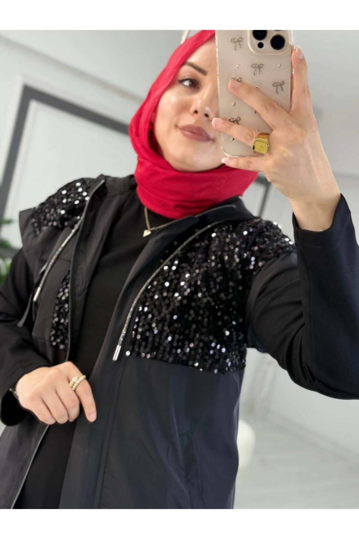 Camelya PUL PAYET VE PARAŞÜT GARNİLİ ÜÇLÜ TAKIM 10706