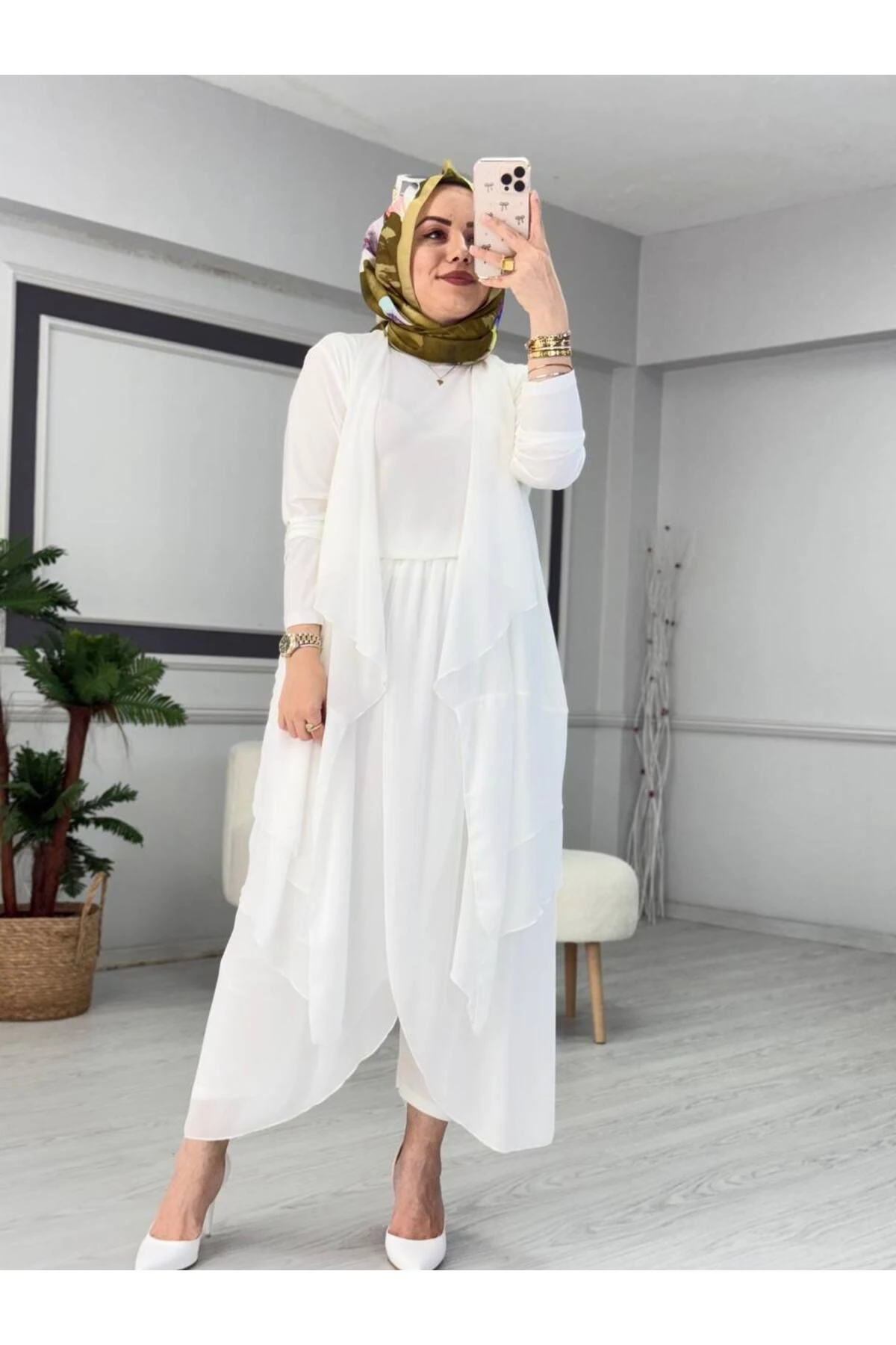 Şalvarlı Ala Takım