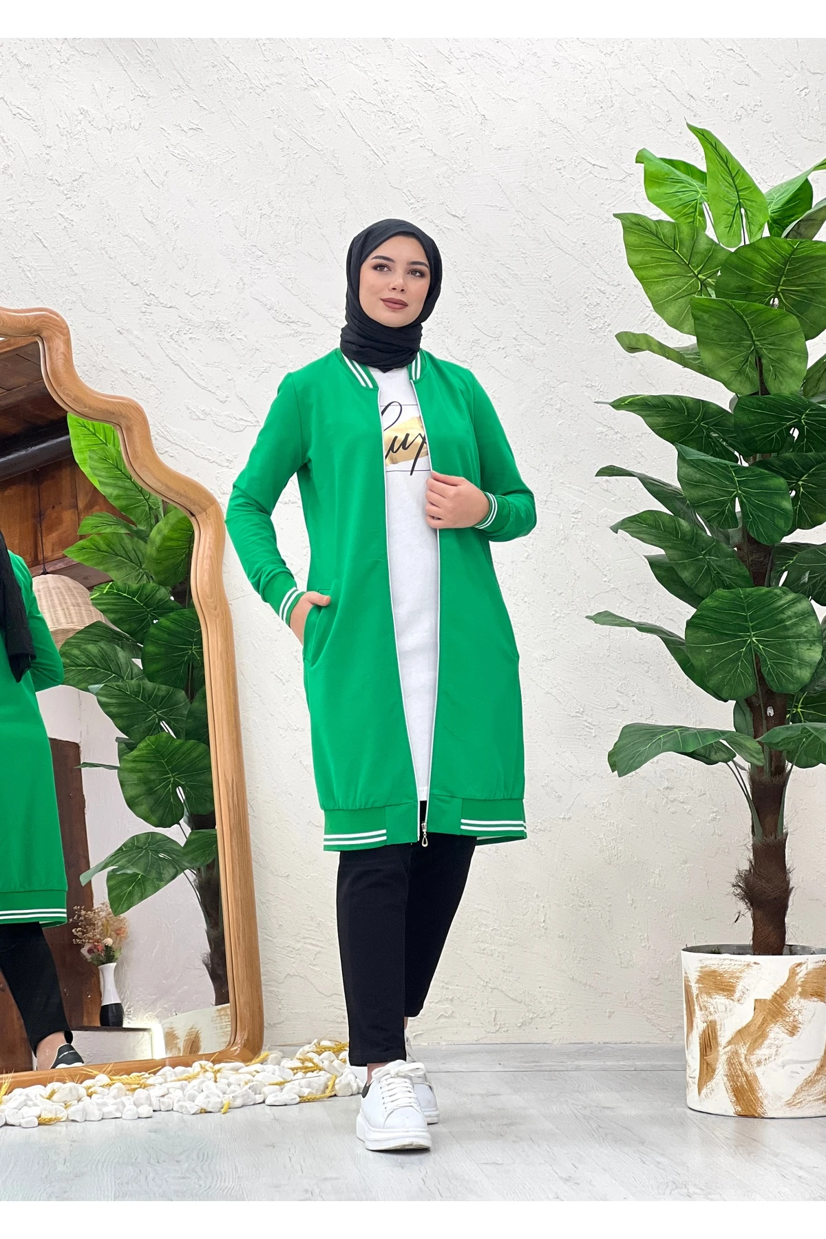 Camelya Üçlü Eşofman Takımı 9139