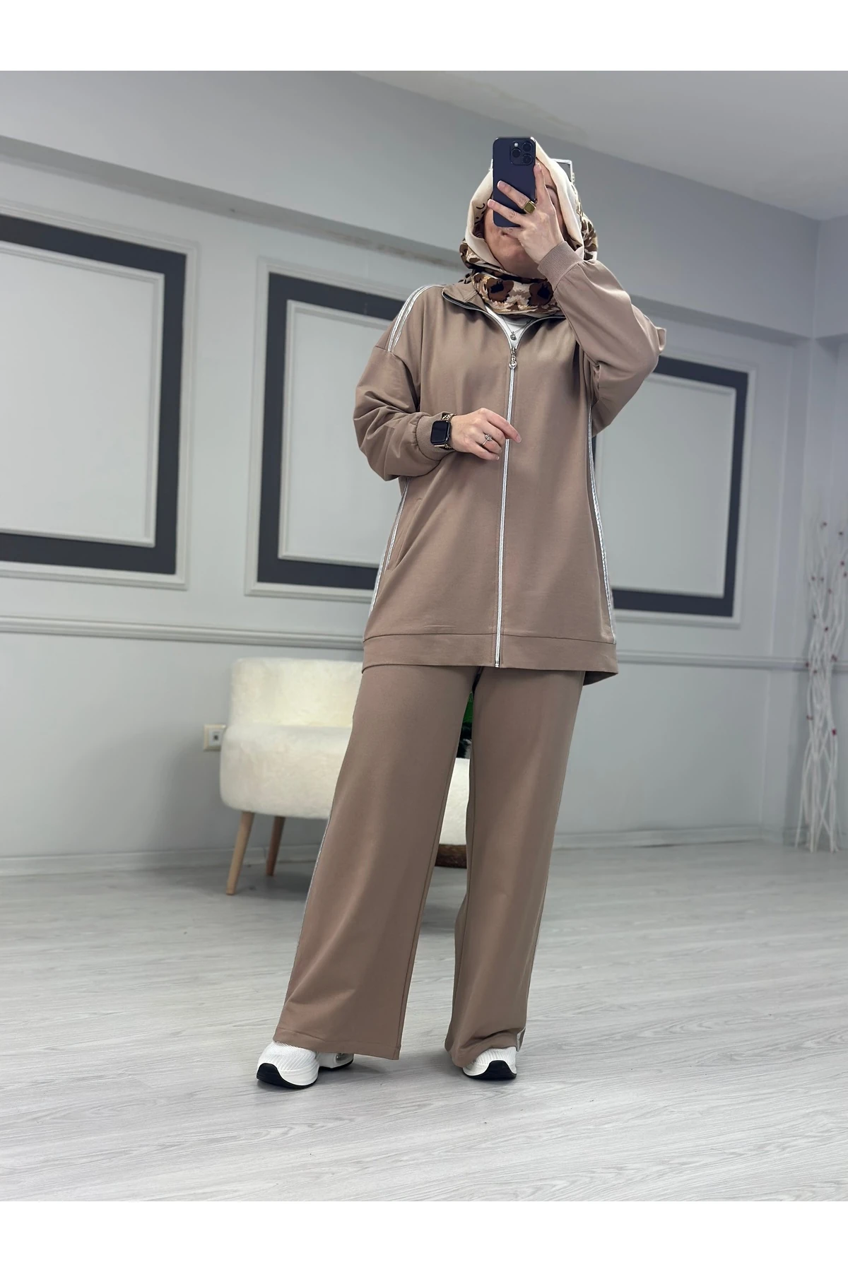 CAMELYA İKİLİ TESETTÜR EŞOFMAN TAKIMI