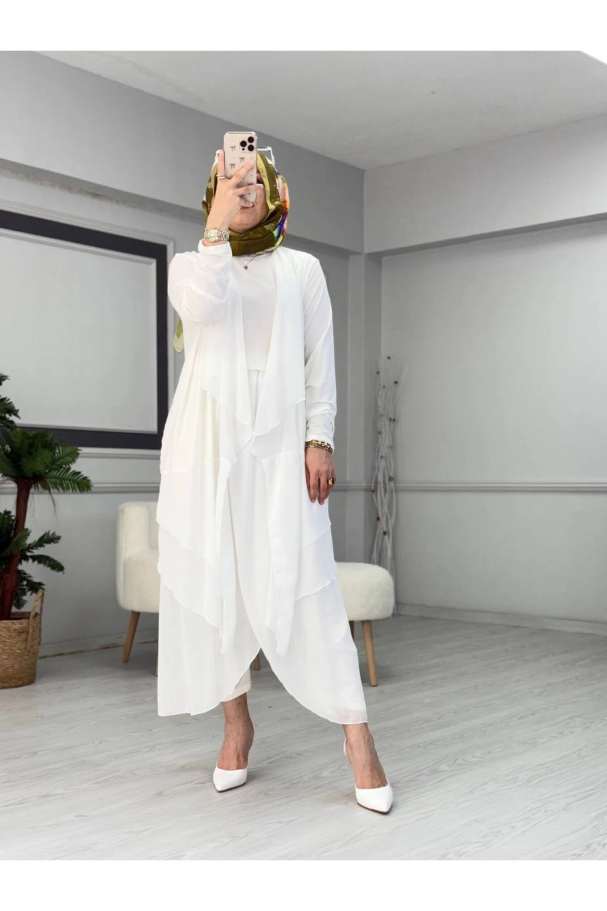 Şalvarlı Ala Takım