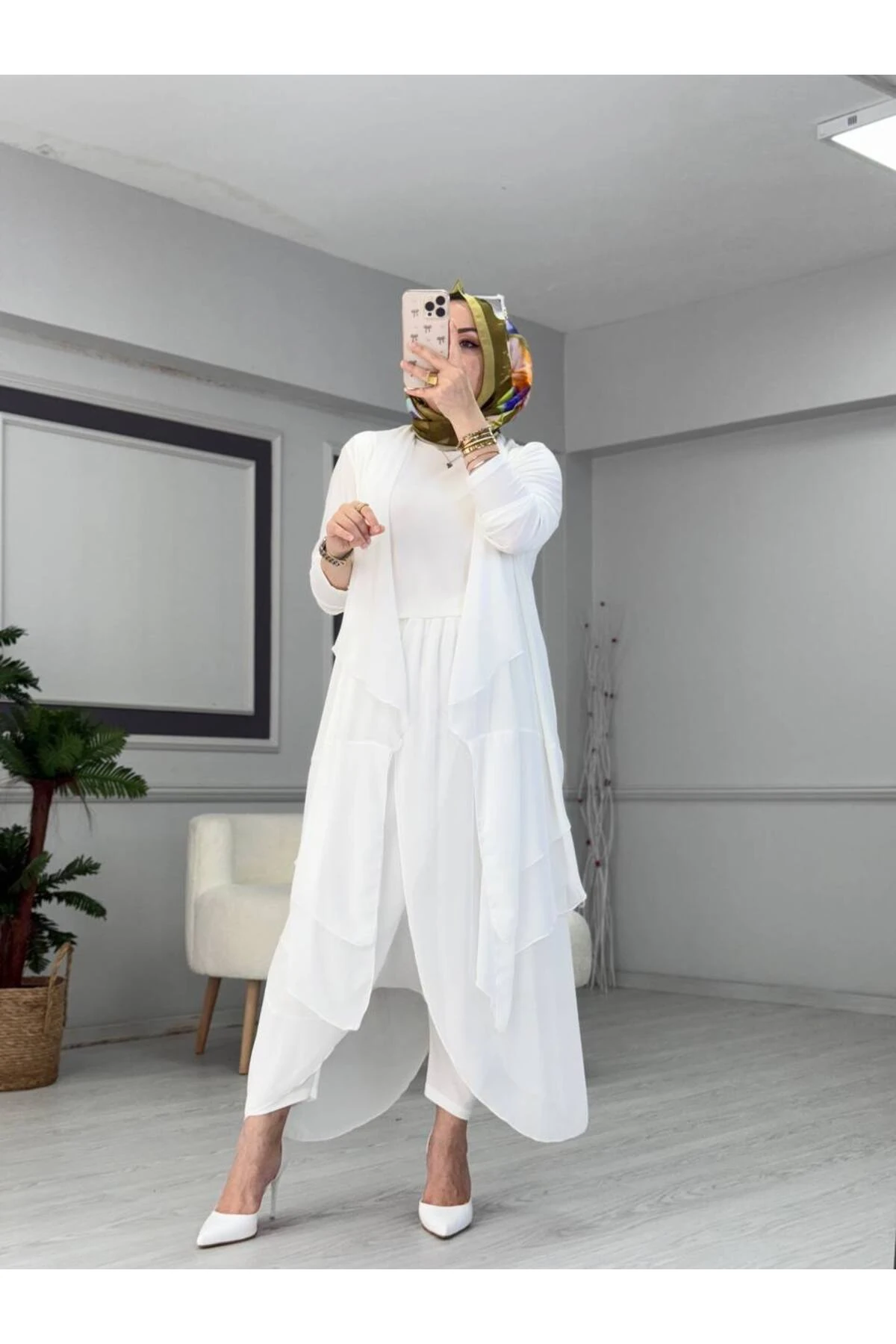 Şalvarlı Ala Takım