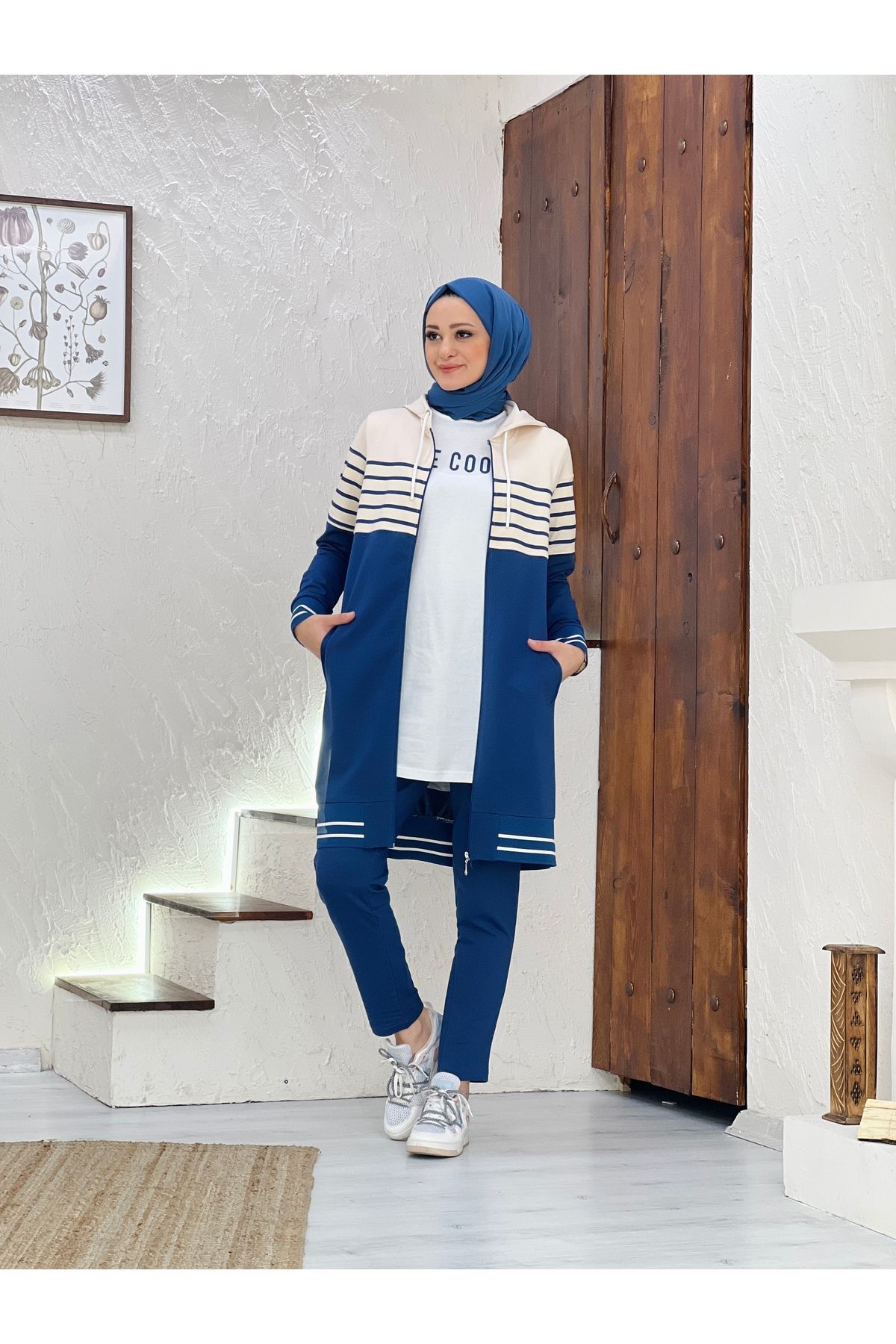 Camelya Yeni Sezon Üçlü Eşofman Takımı