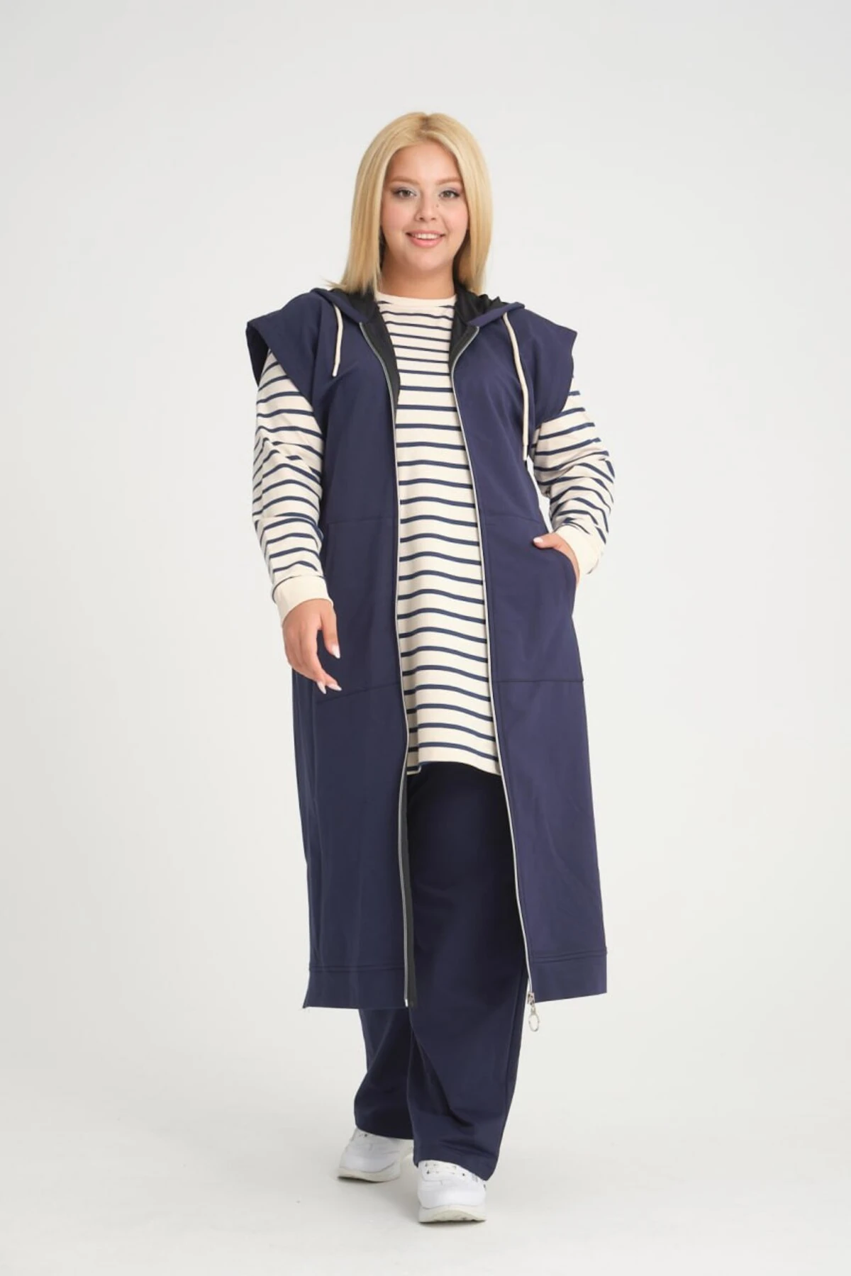 Camelya Pamuklu Penye 3 Lü Takım