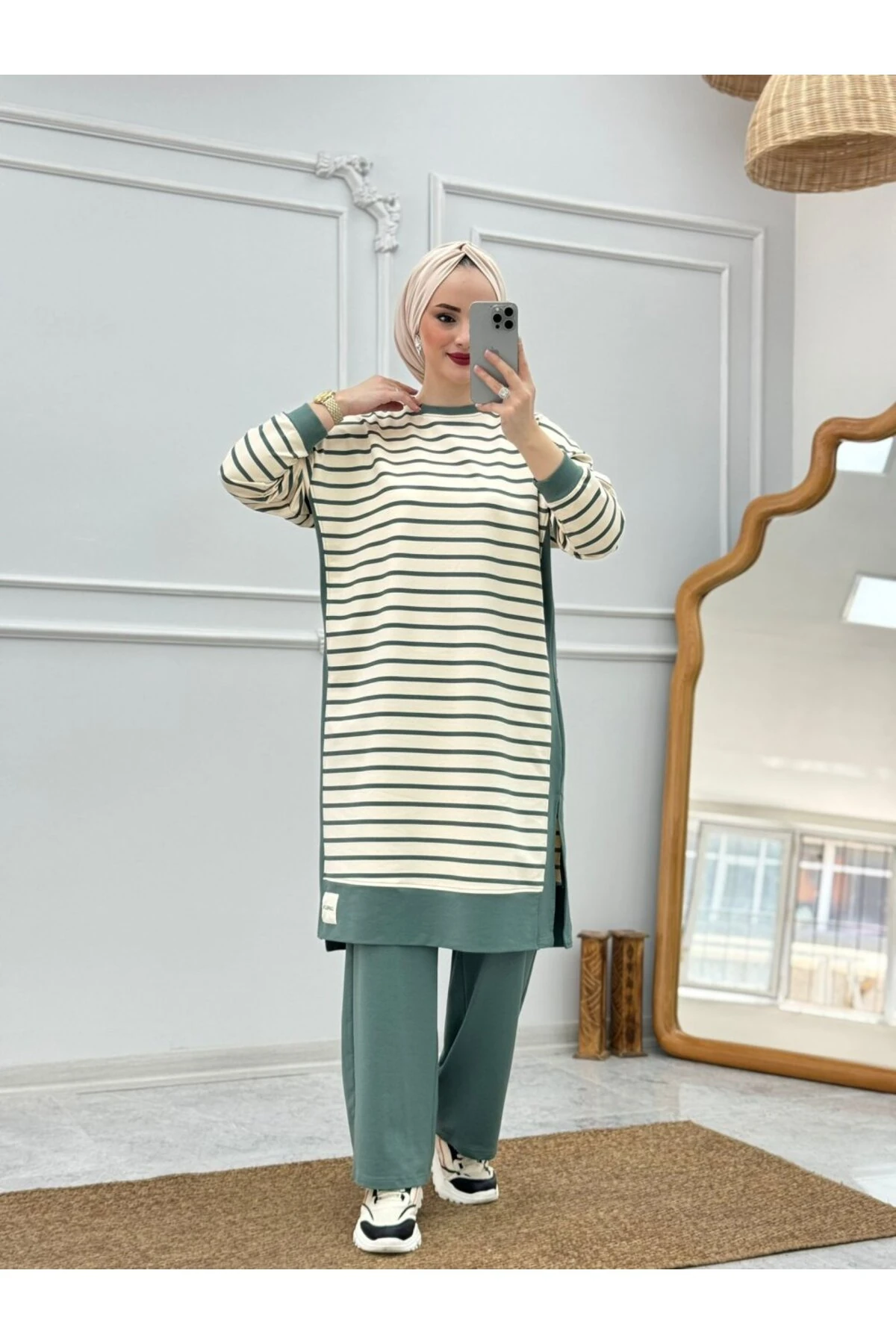 CAMELYA Pamuklu Penye 2 Li Takım