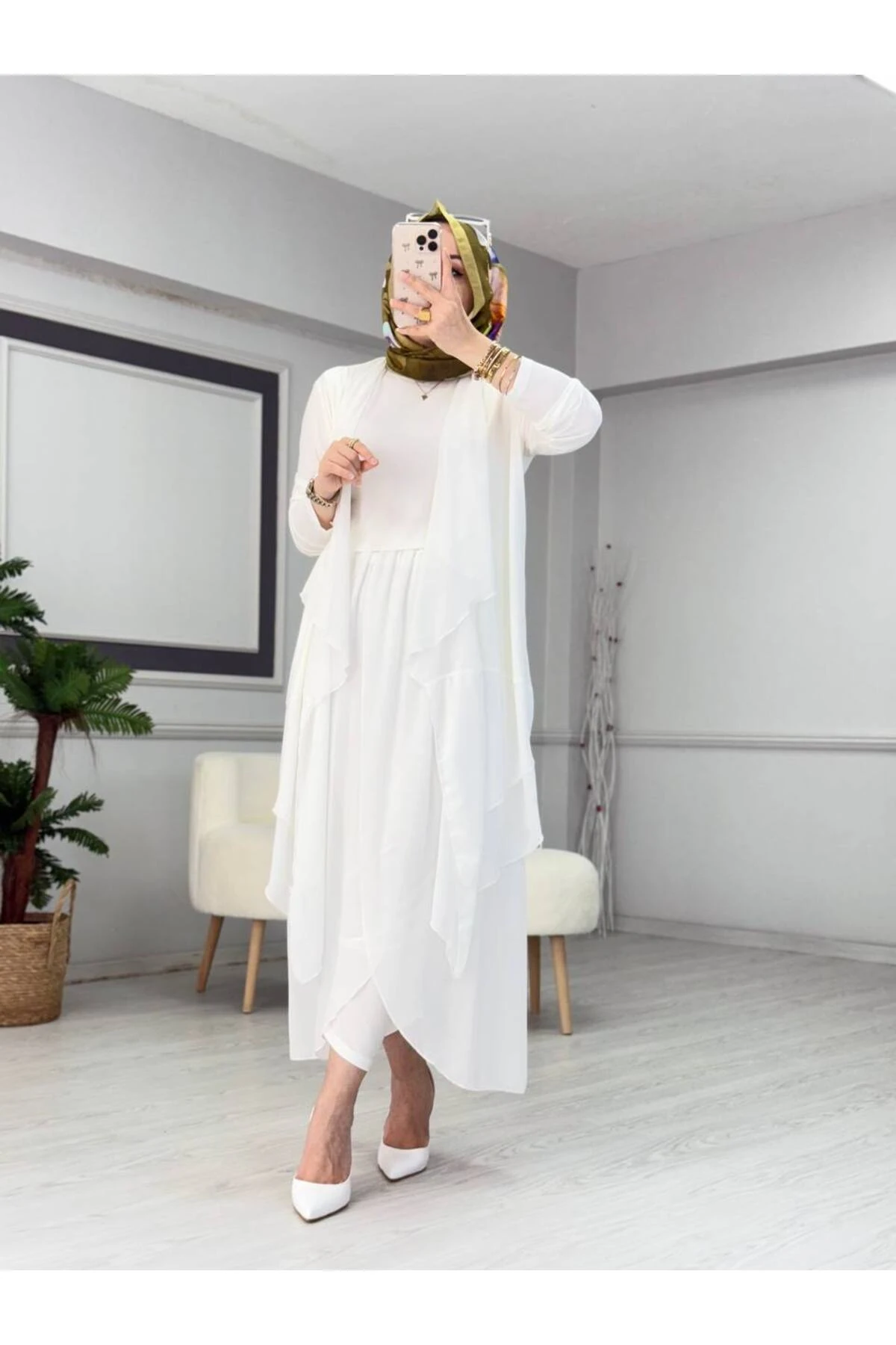 Şalvarlı Ala Takım