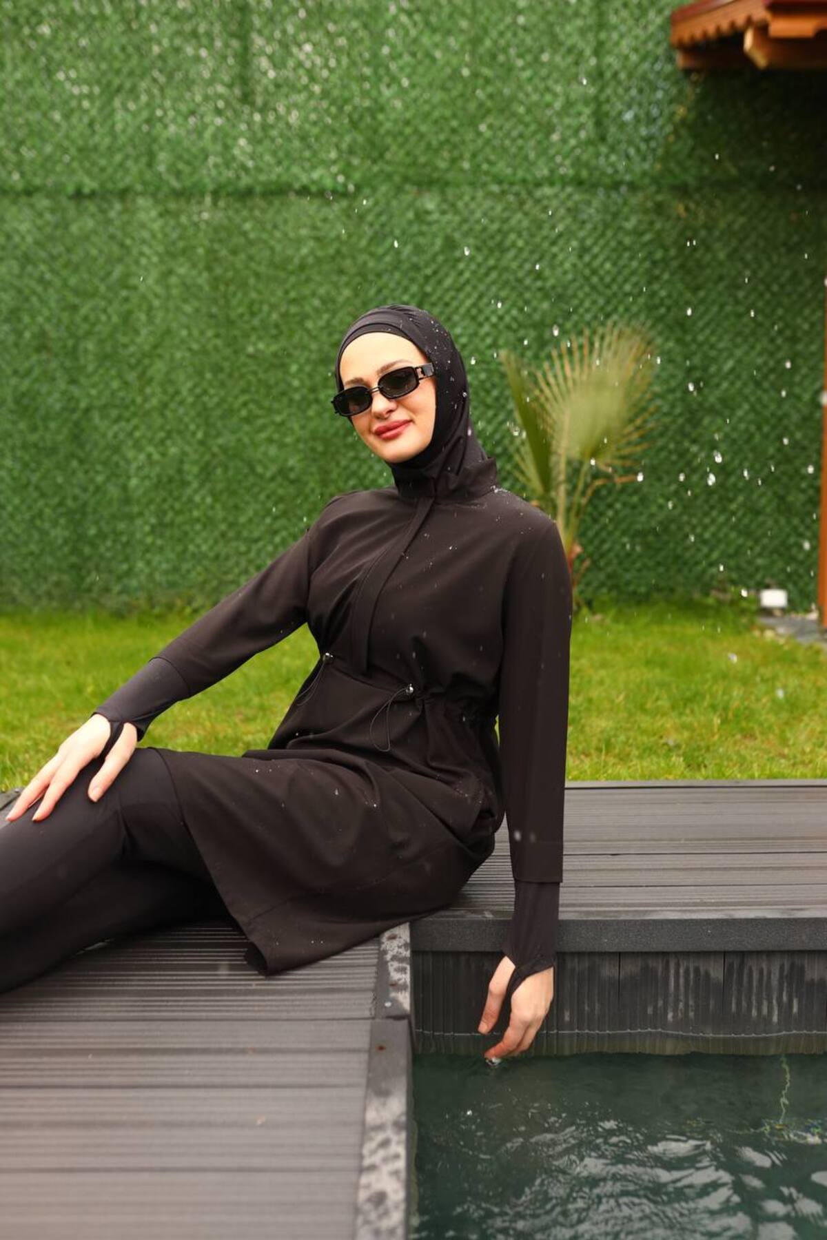 Camelya Yeni sezon Tesettür Mayo dört parça 10358