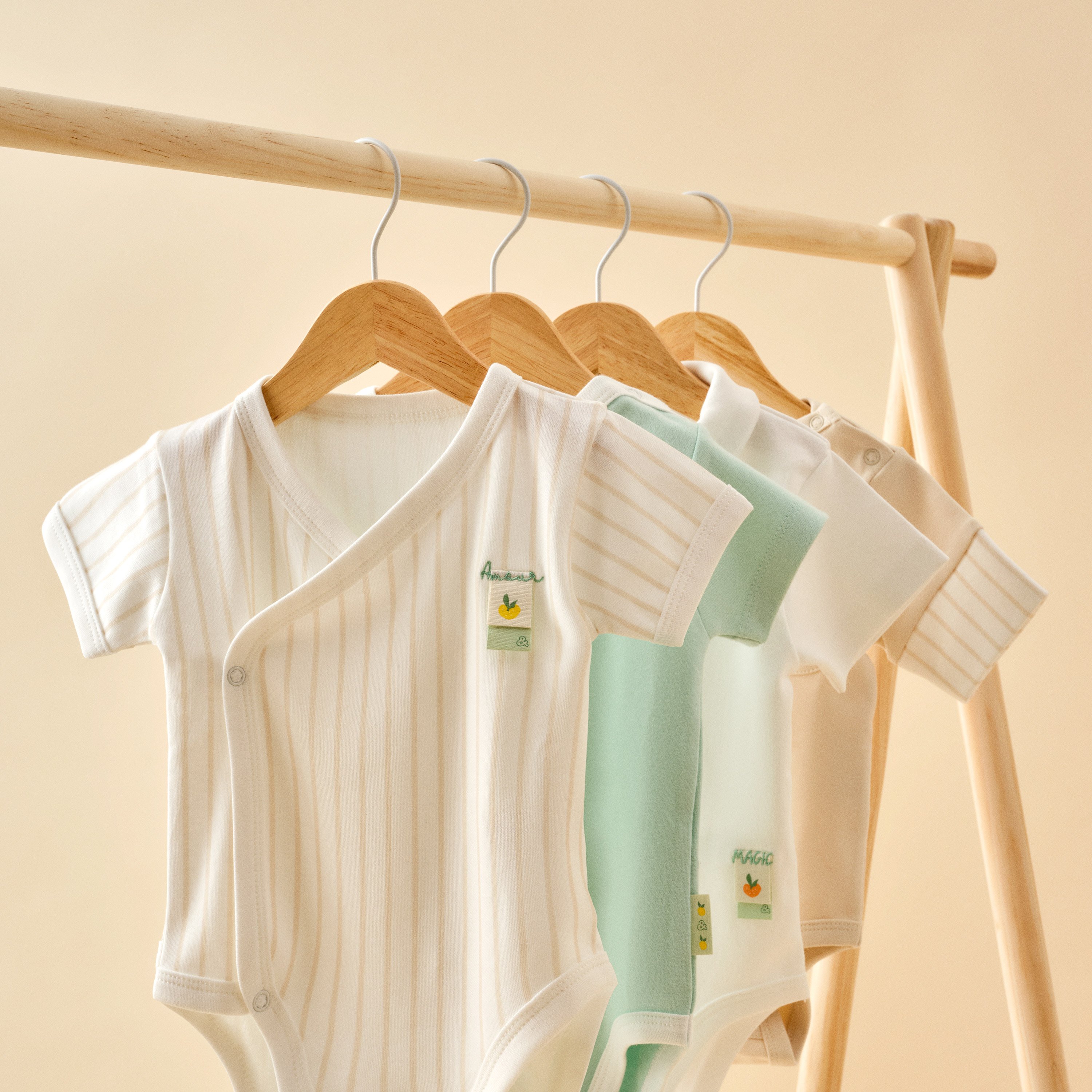 "Grow Together" wrapover bodysuit