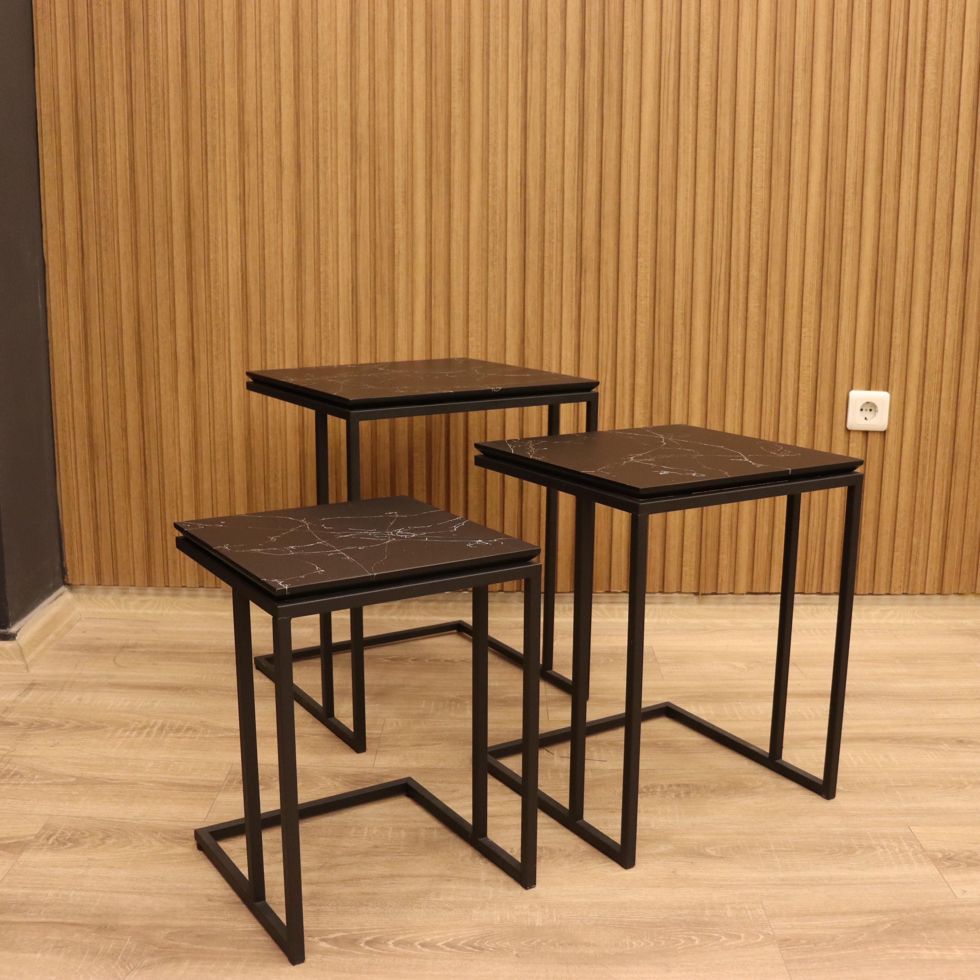 Neo Black Nesting Table