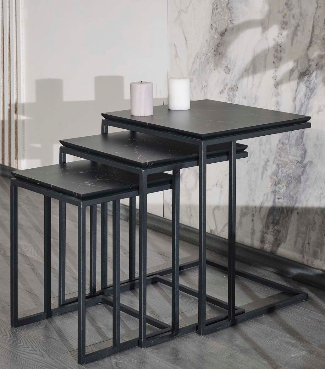 Neo Black Nesting Table