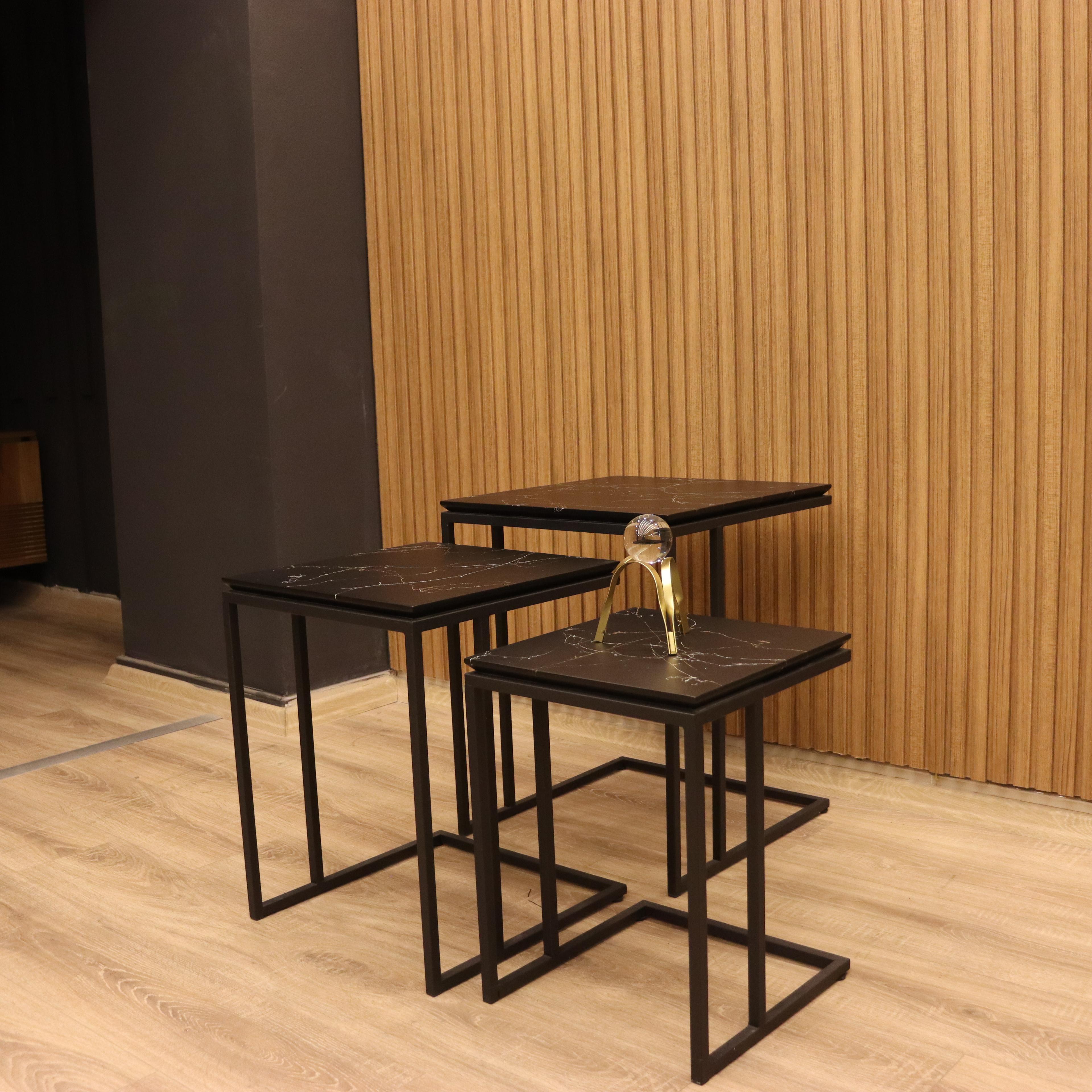 Neo Black Nesting Table