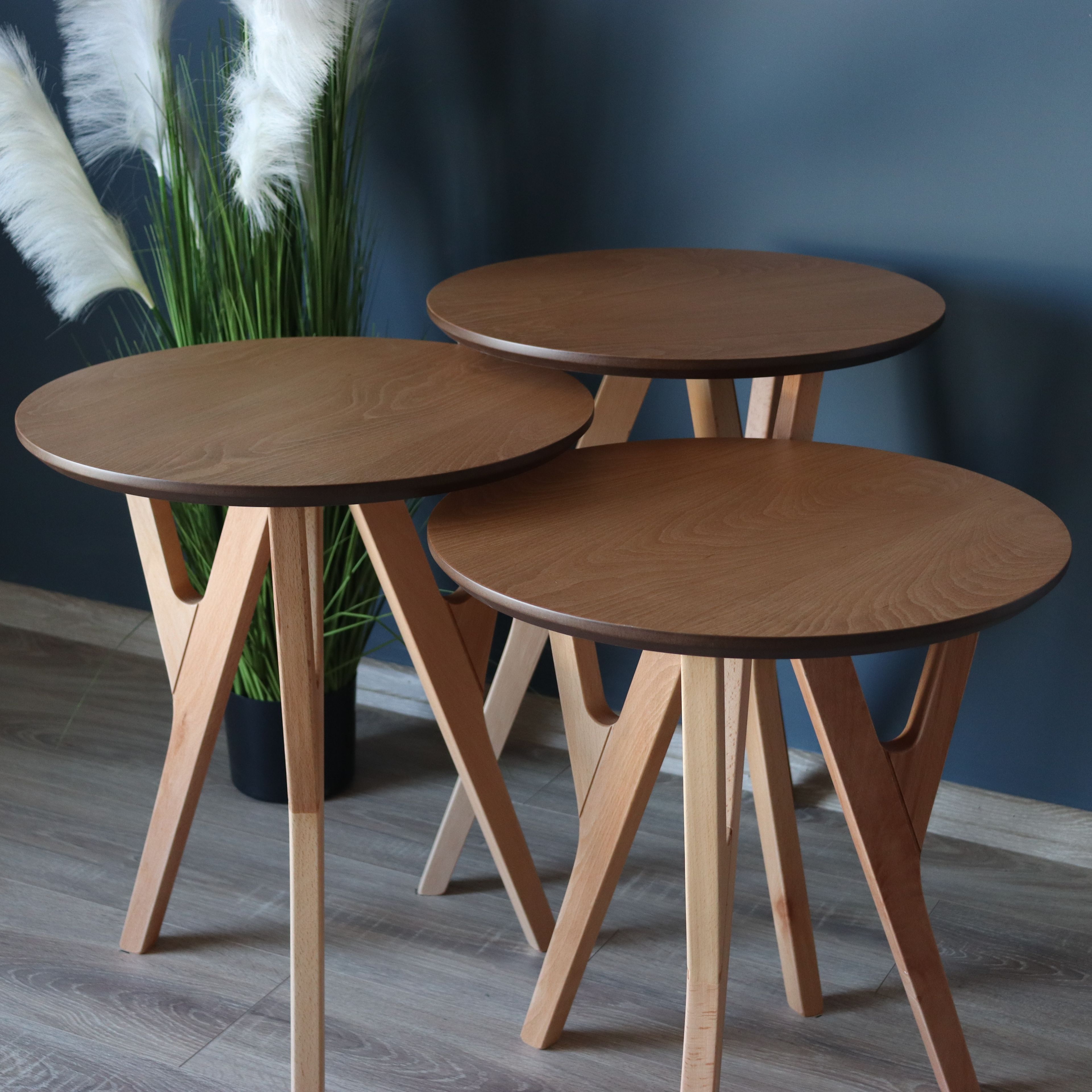 Yedra Beech Nesting Table 