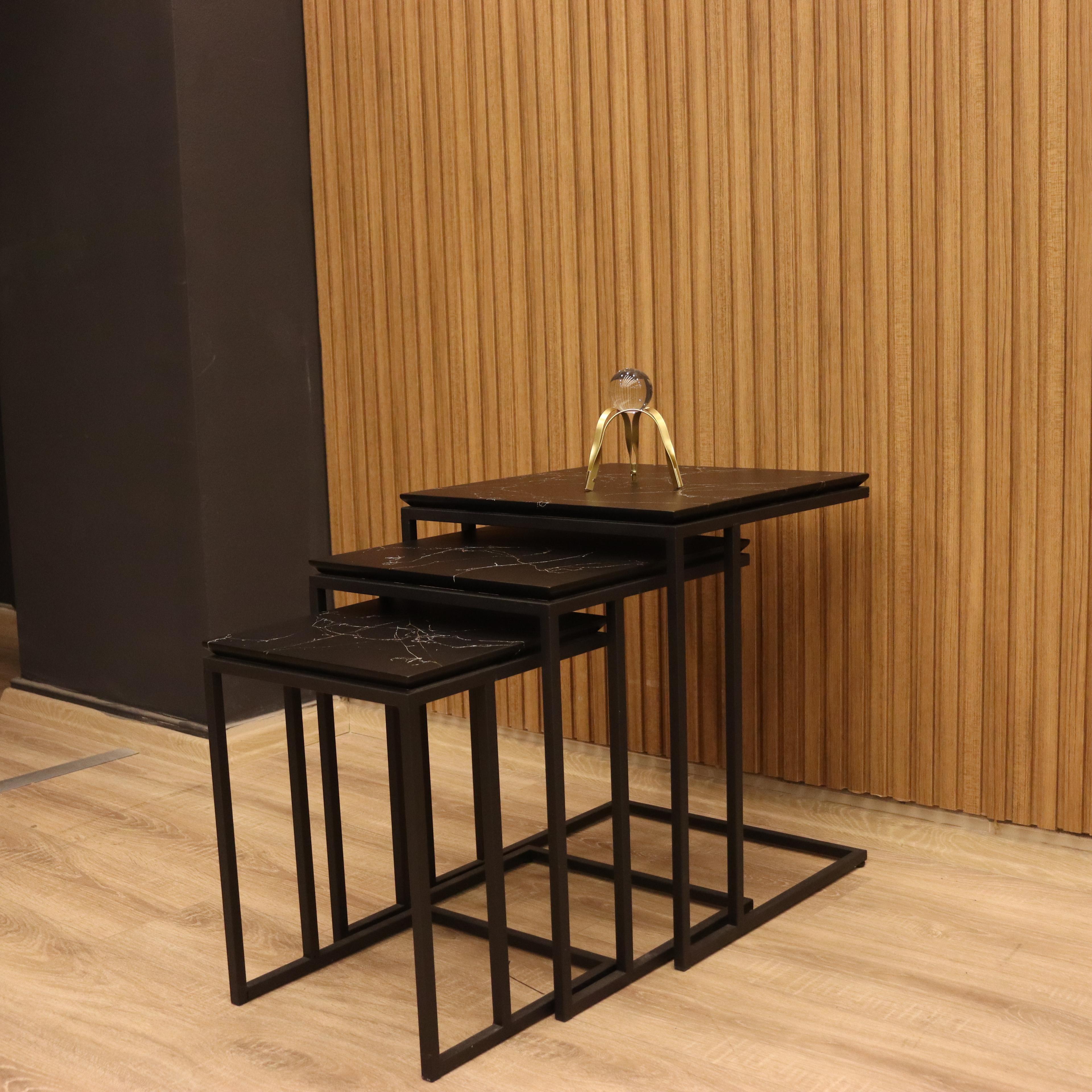 Neo Black Nesting Table