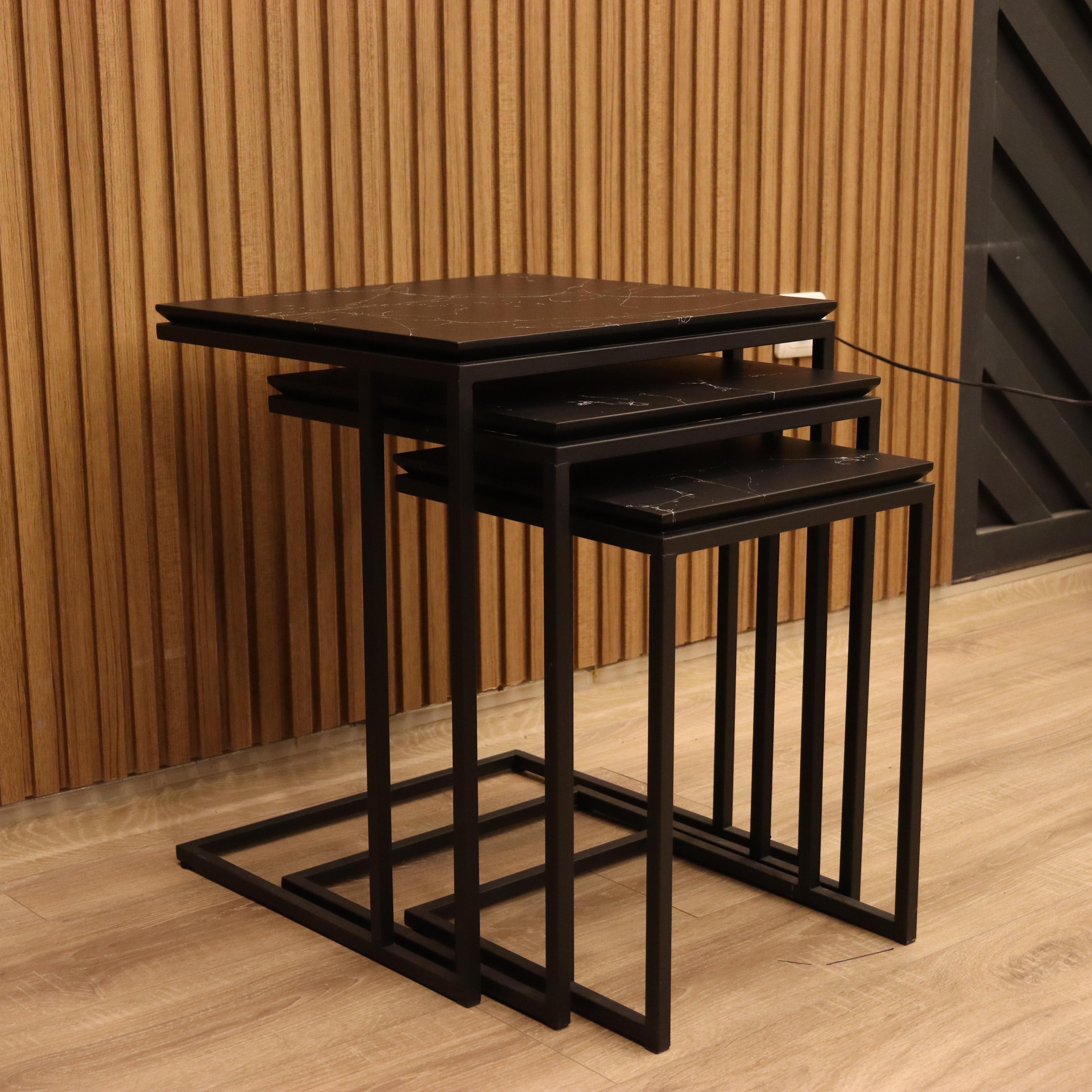 Neo Black Nesting Table