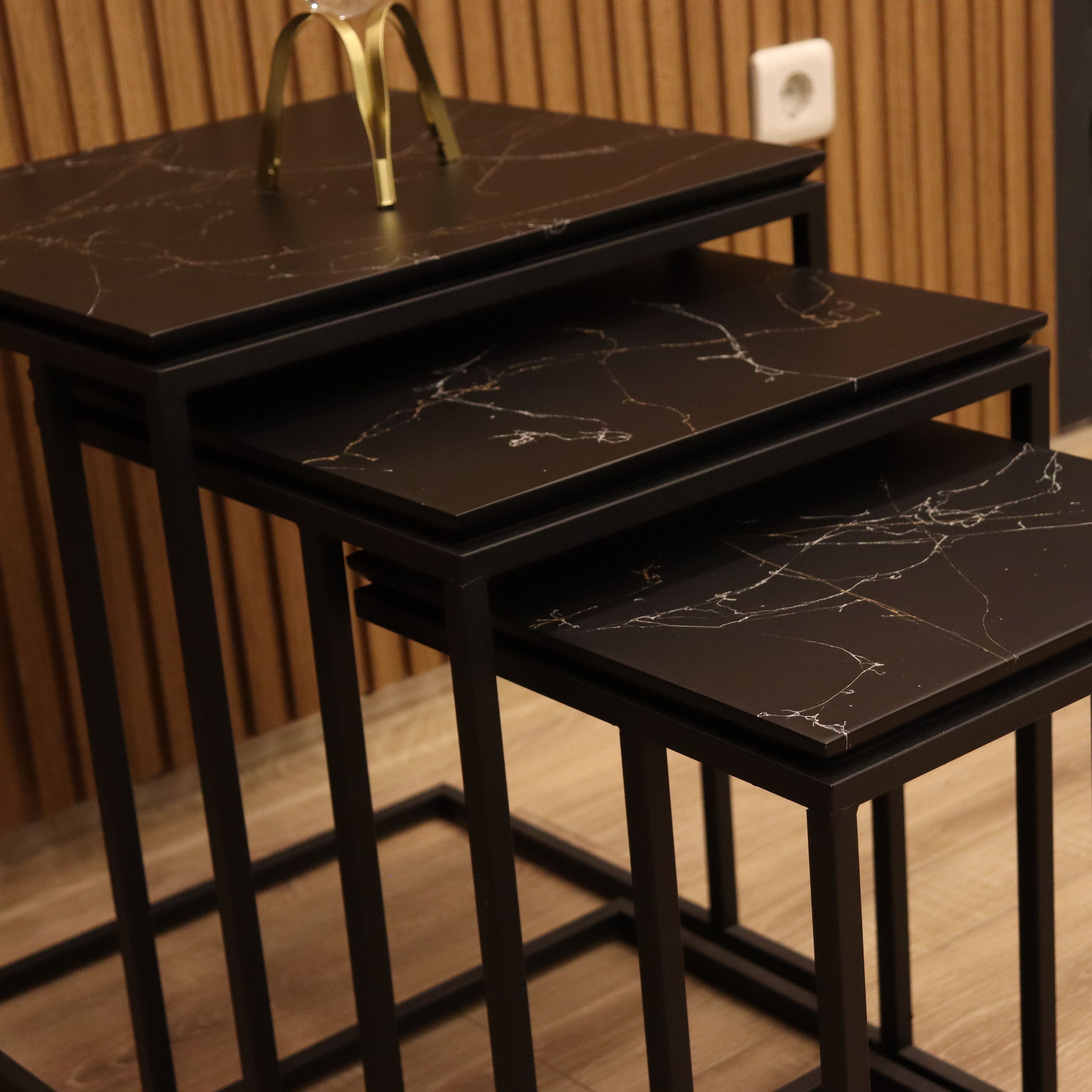 Neo Black Nesting Table