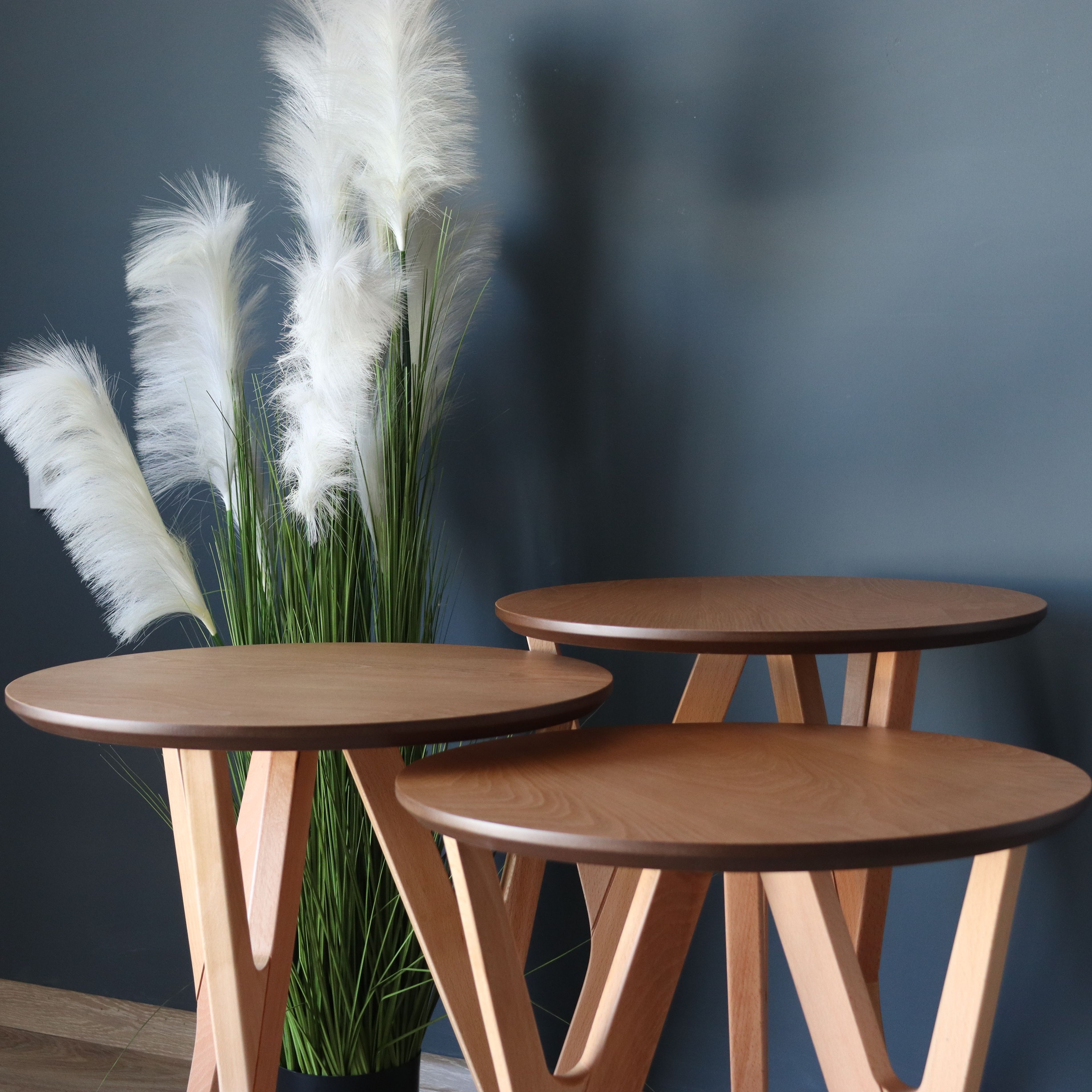 Yedra Beech Nesting Table 