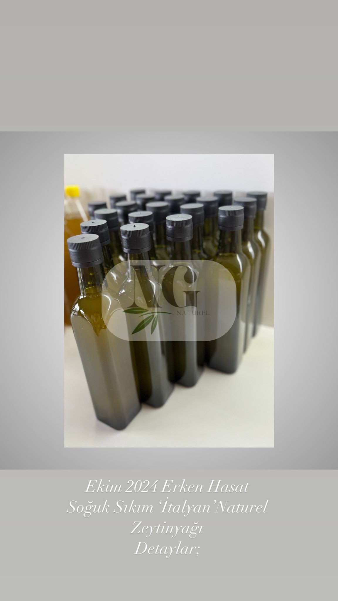 İtalyan Naturel Sızma Zeytinyağı 0,2.5 Asit 500 ml