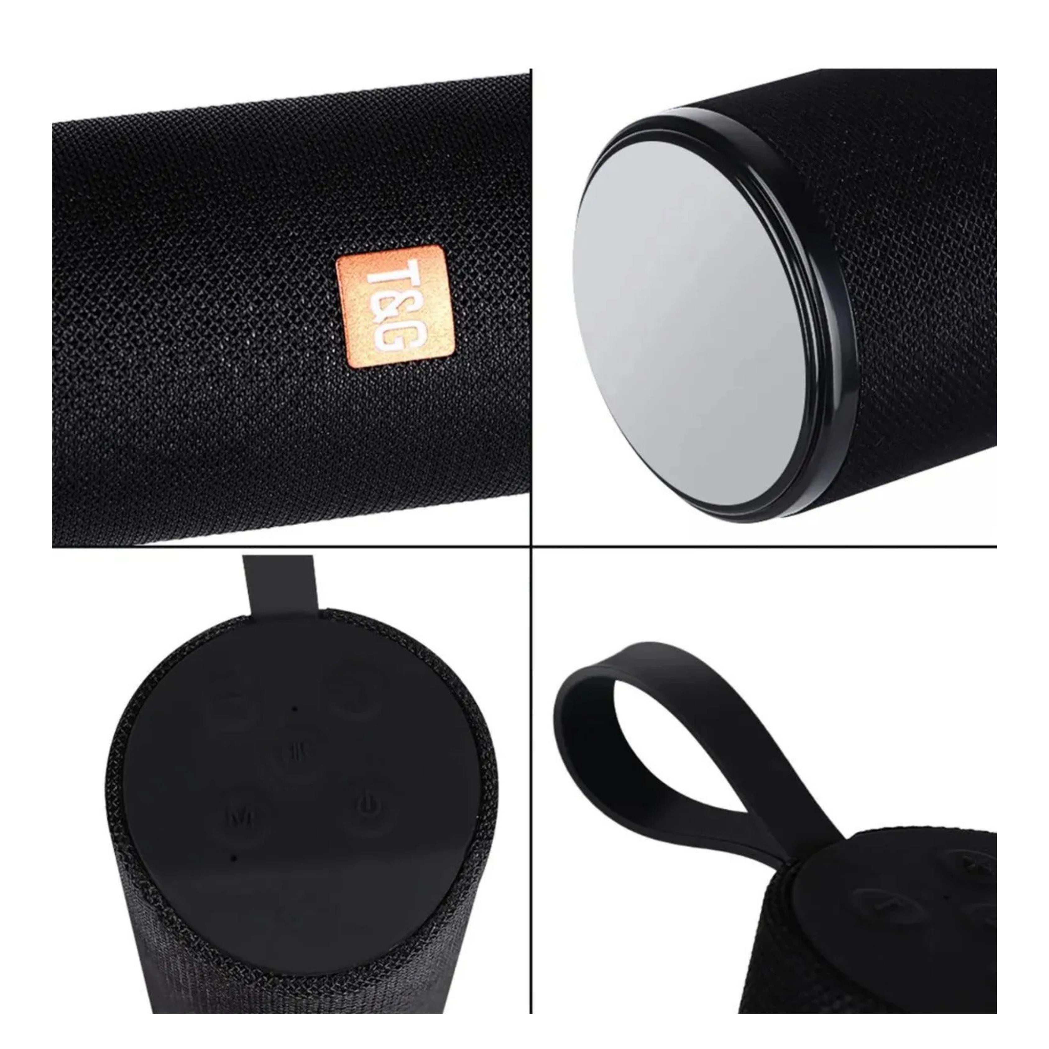 Siyah TG 113 Speaker Bluetooth Ses Bombası Hoparlör