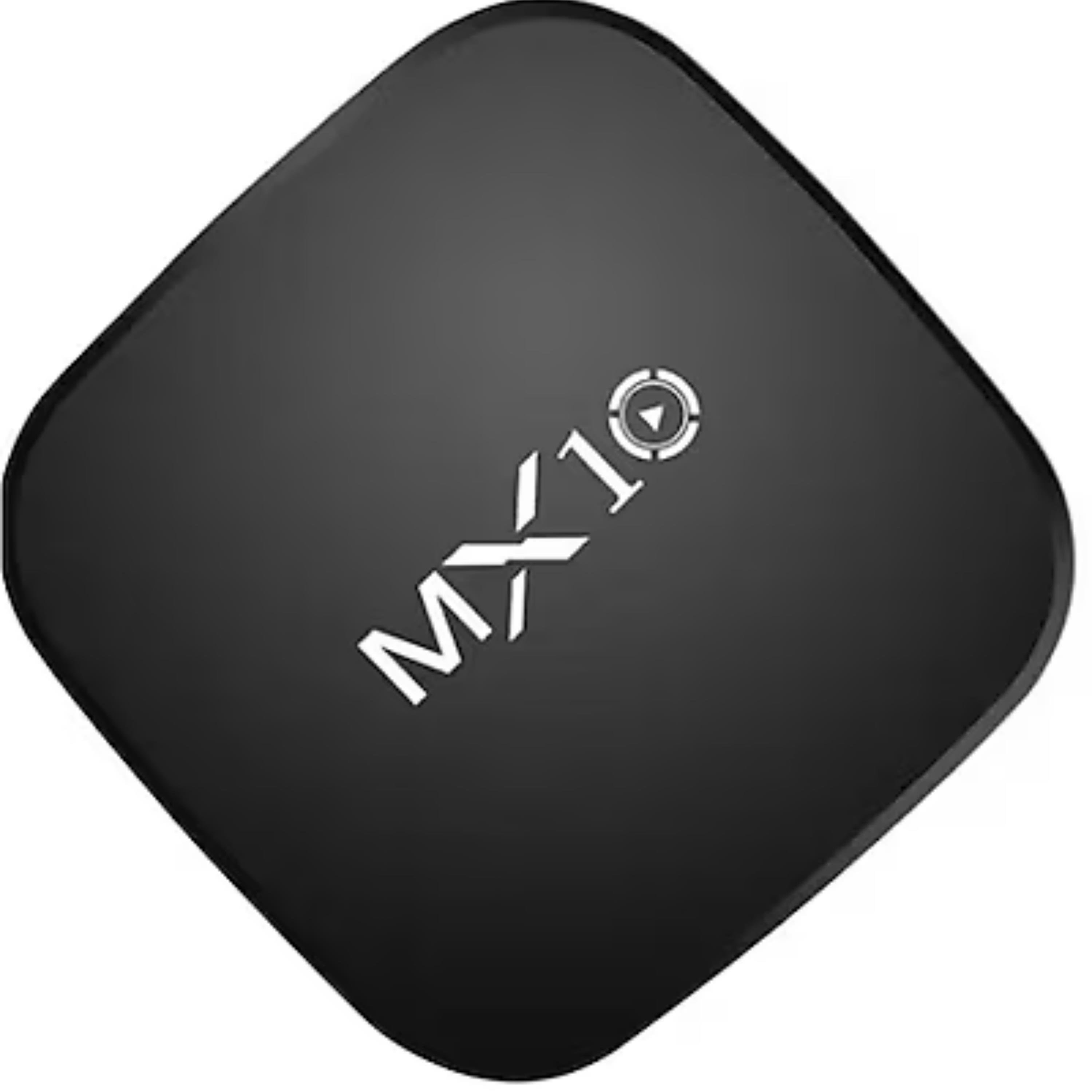 MX10 Box 4K Akıllı Android TV Kutusu