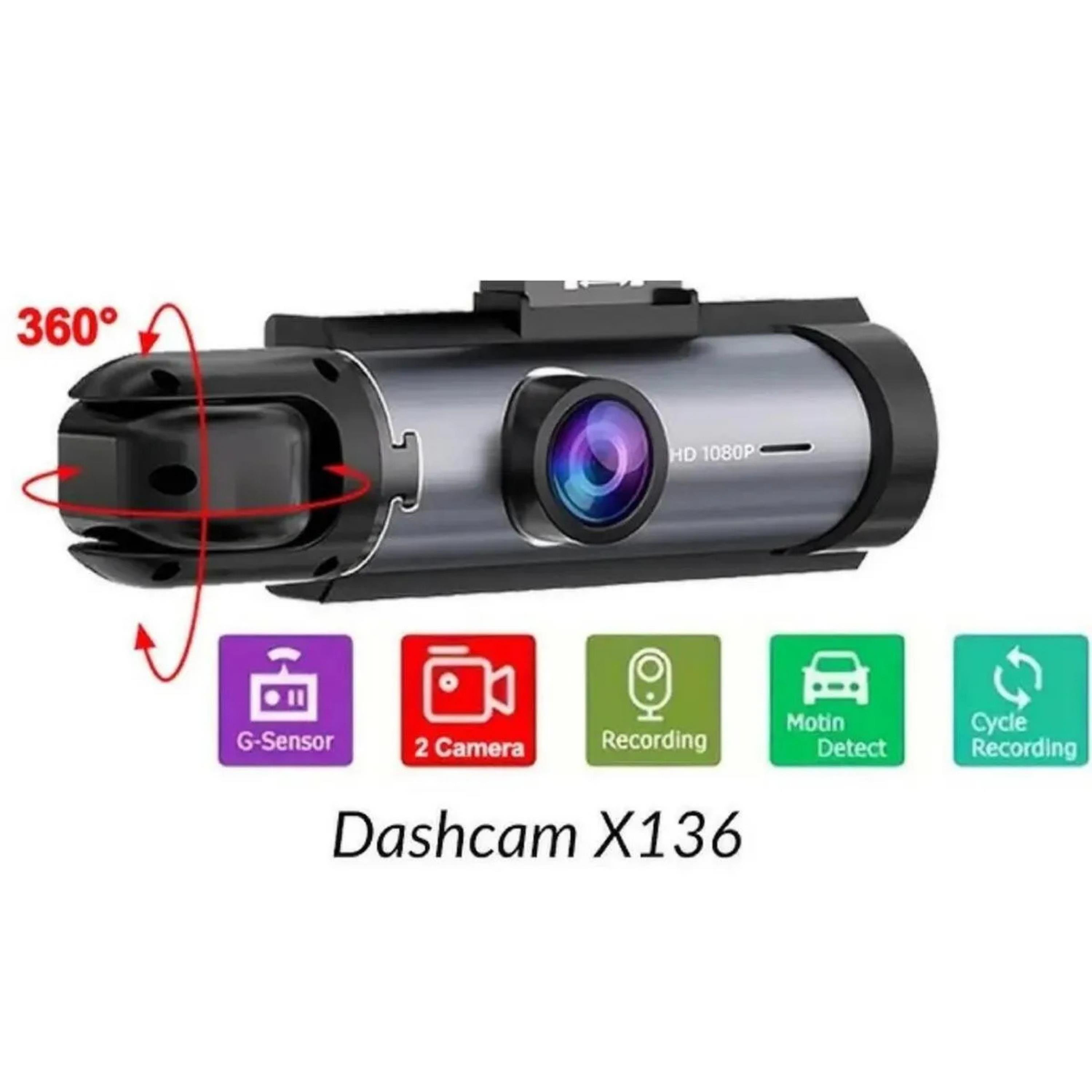 Araç İçi Ayna Tipi Kamera Video Ve Fotoğraf Kaydedici Full Hd 1296P Araç Kamerası