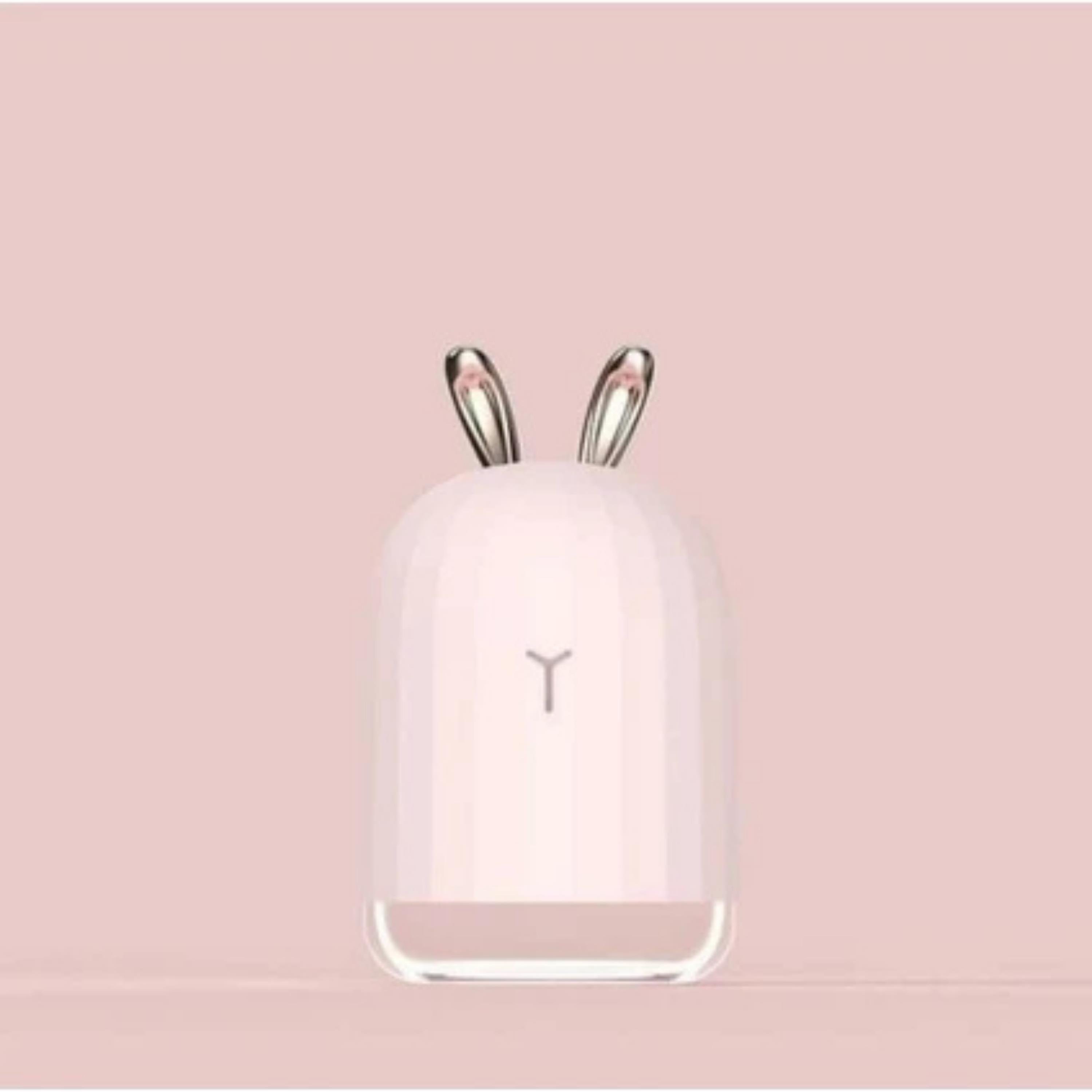Pembe TSV Tavşan Tasarımlı Lovely Humidifier Aroma Buhar Makinesi 7 Led Işıklı Hava Nemlendirici
