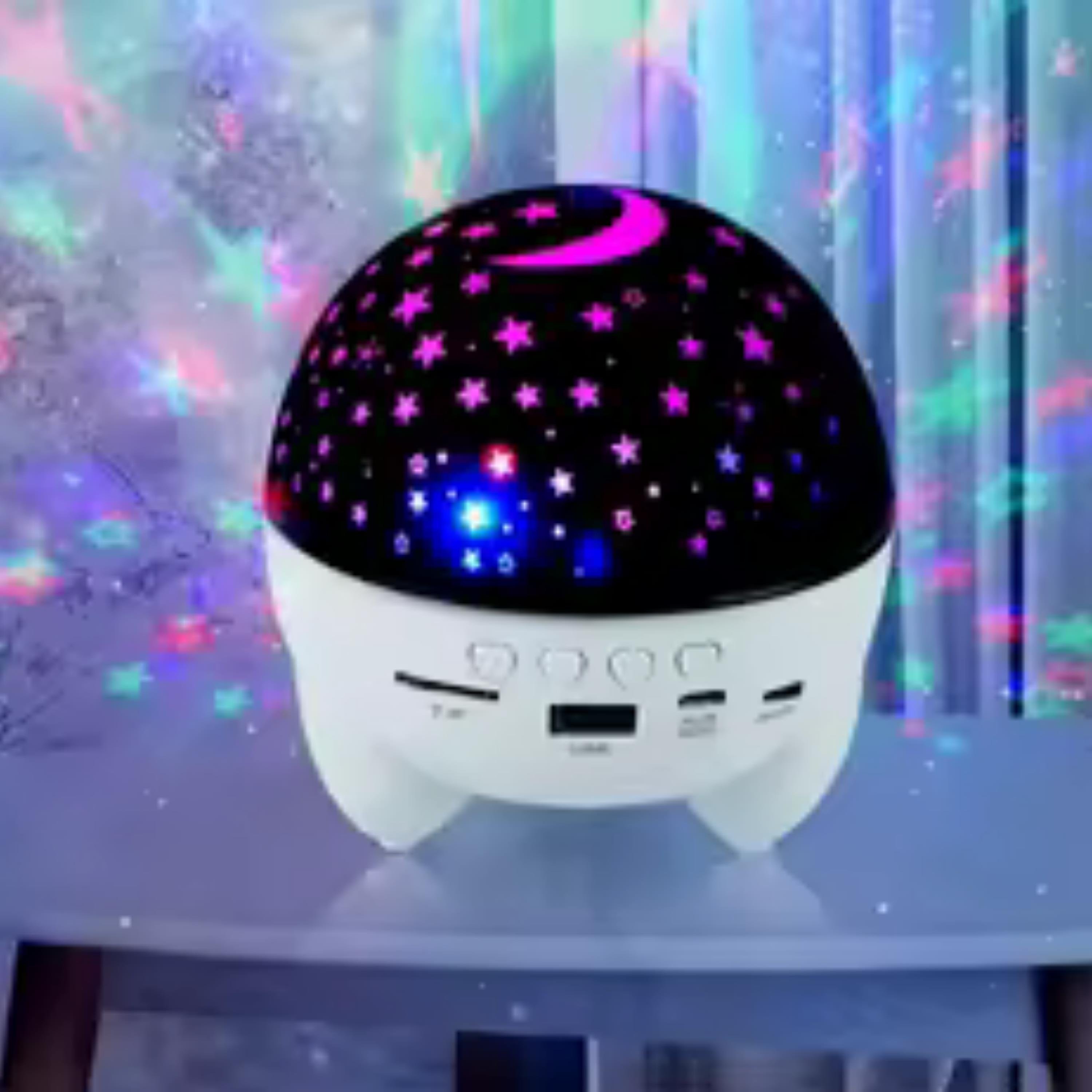 Beyaz Star Master YL666 Gece Lambası Bluetooth Hoparlör