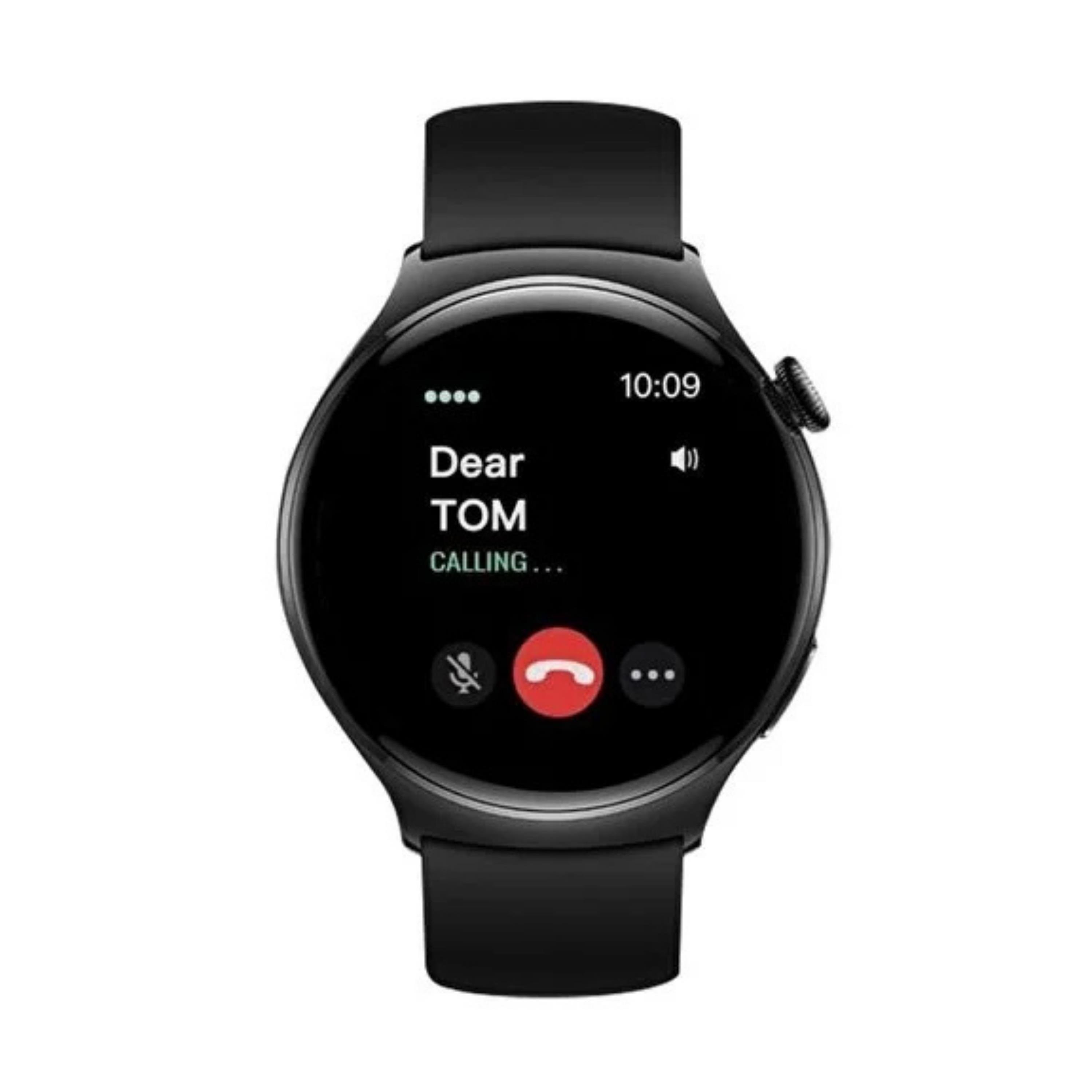 Haino Teko RW-34 Watch 4 Amoled Ekran Siyah Kasa 3 Kordonlu Akıllı Saat