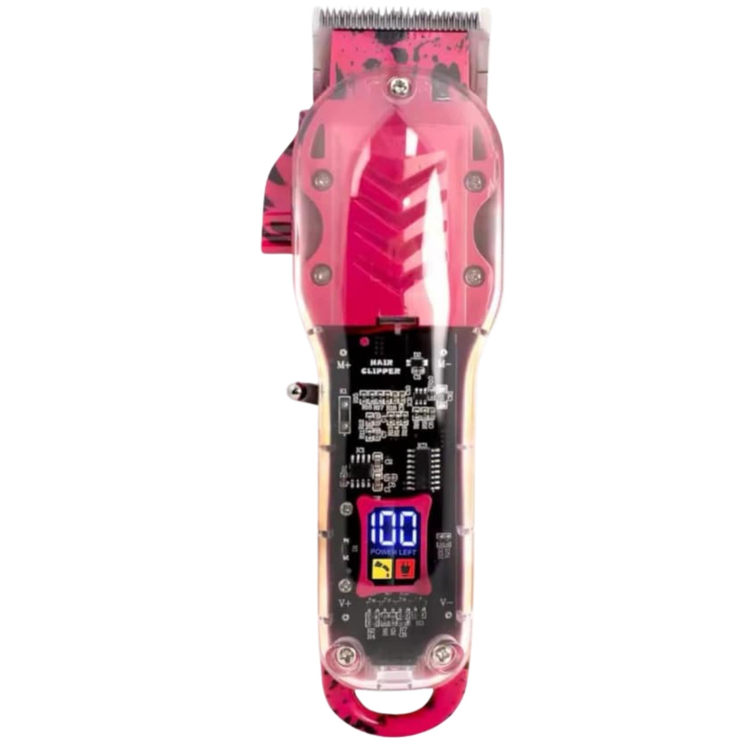 Pembe HK3800 Şarjlı Dijtal Göstergeli Tıraş Makinesi Seti