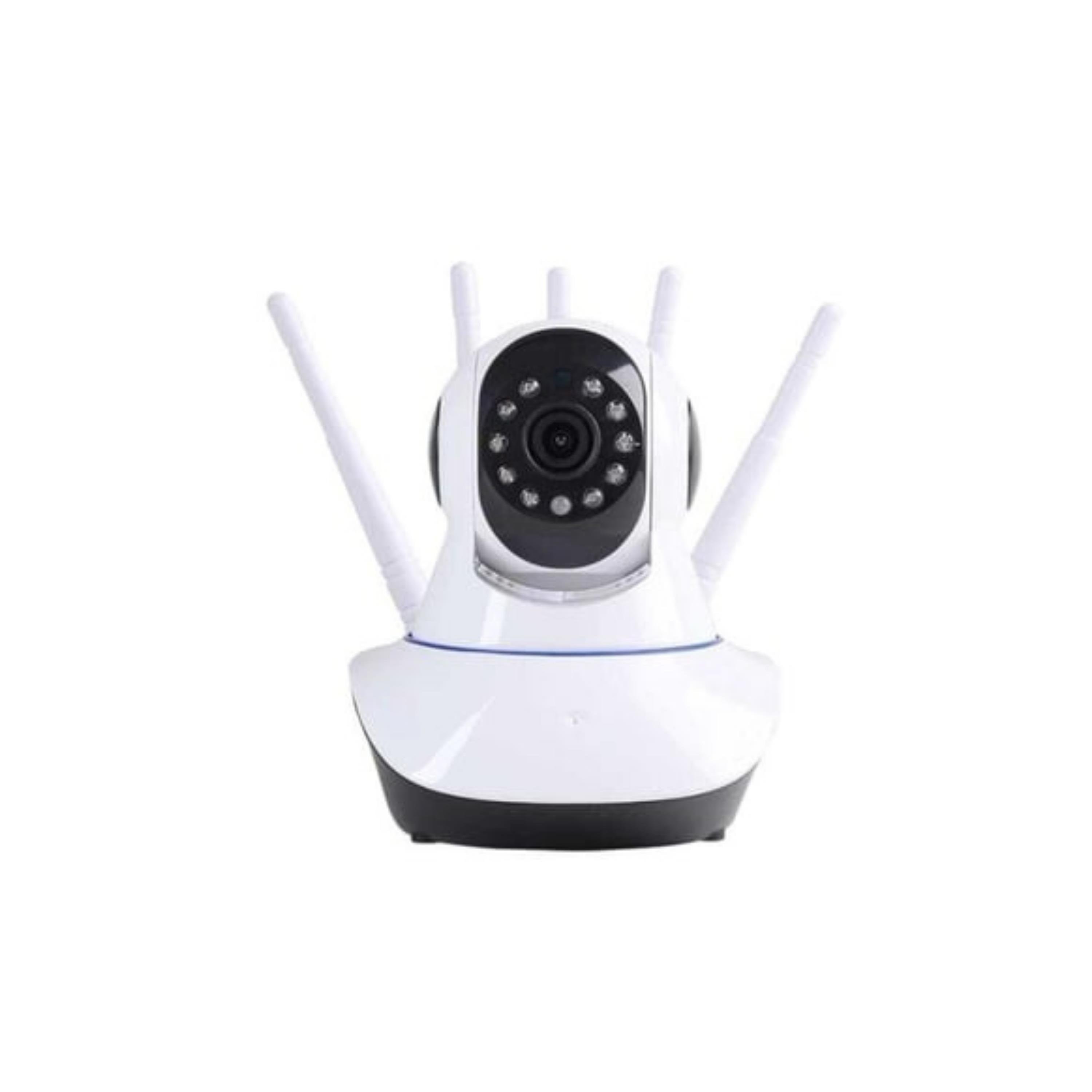 360º Hd Wifi Kablosuz 5 Antenli Ip Bebek ve Güvenlik Kamerası Gece Görüşlü