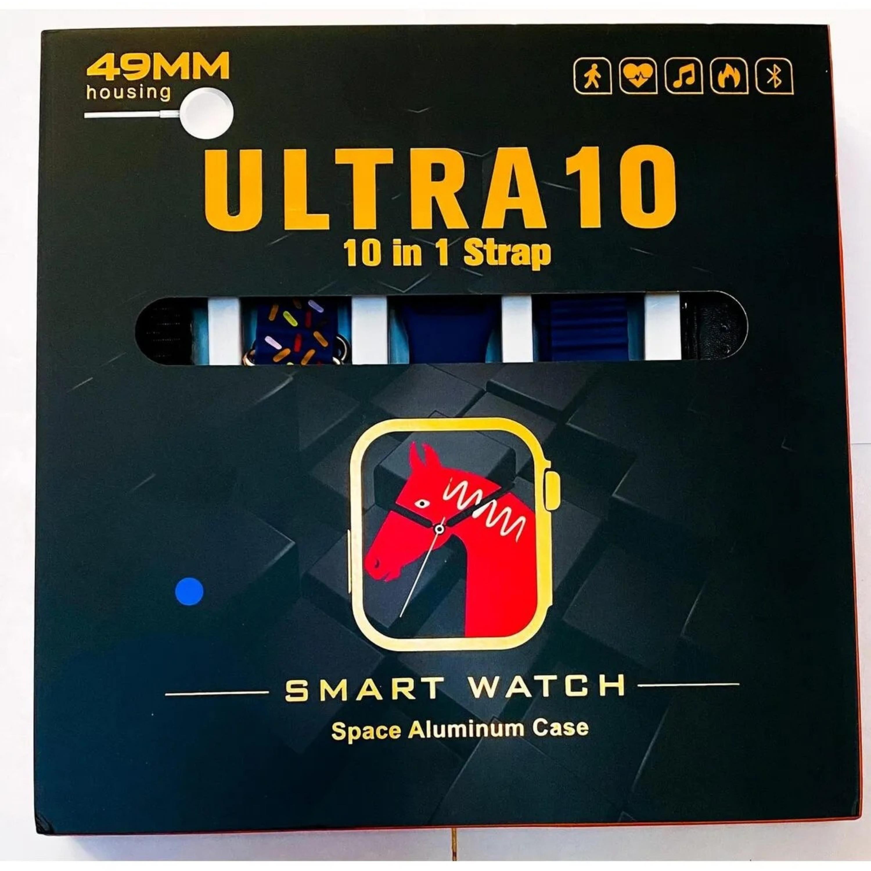 Smart Watch 8 Ultra 10 49mm 10 Kordonlu Akıllı Saat