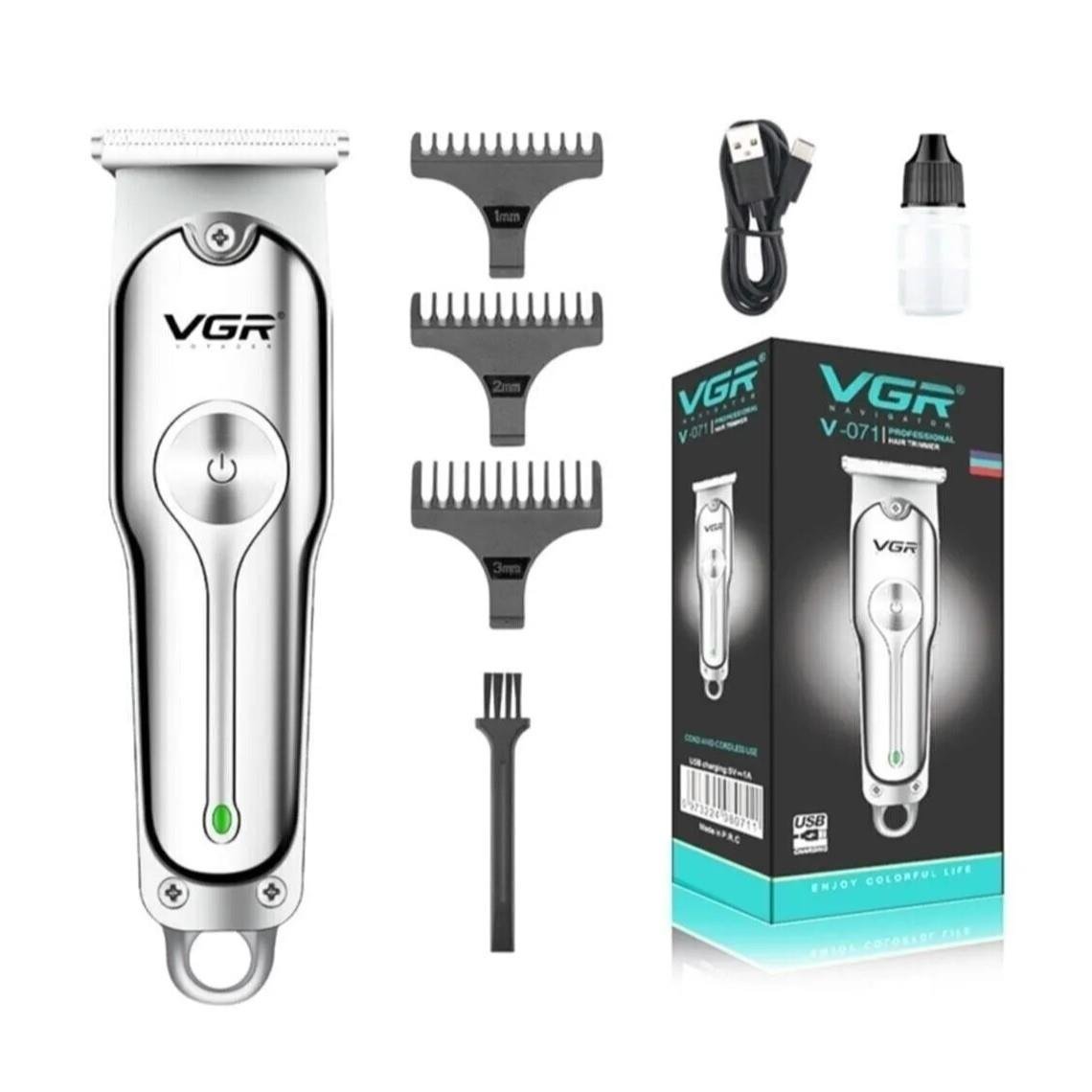 Gümüş VGR 071 Profesyonel Tıraş Makinesi Seti