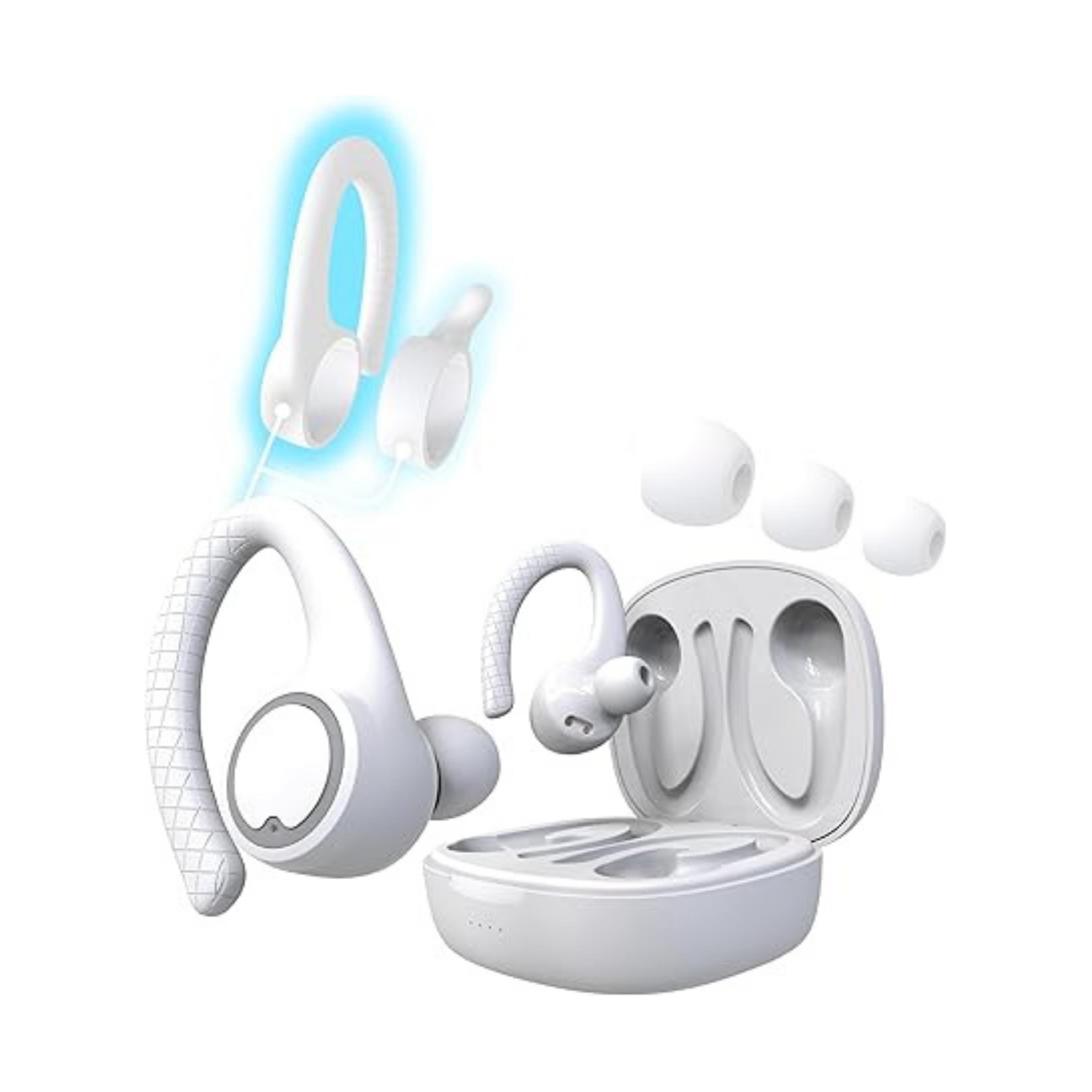 Beyaz Buds Pro Bluetooth Kulaklık 310 Saat Batery Beyaz